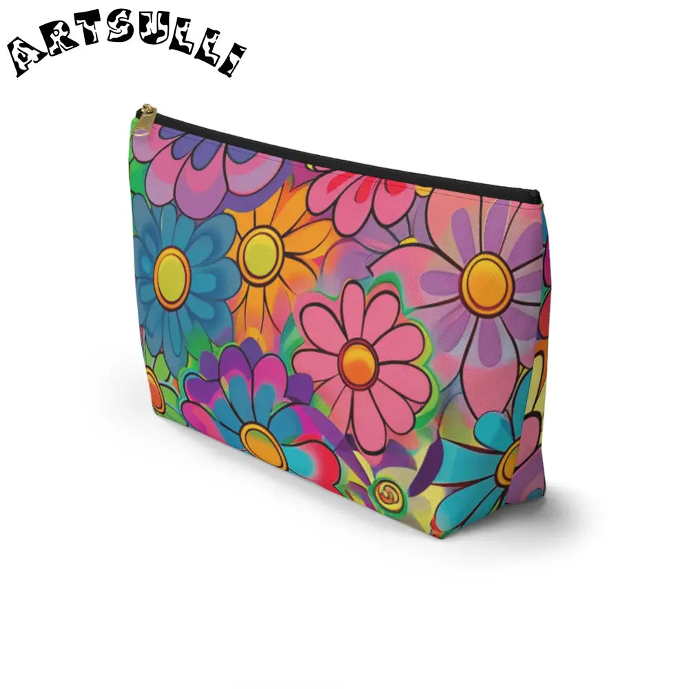 JAKKOUTTHEBXX Chromatic Daisy Dream II Accessory Pouch w T-bottom