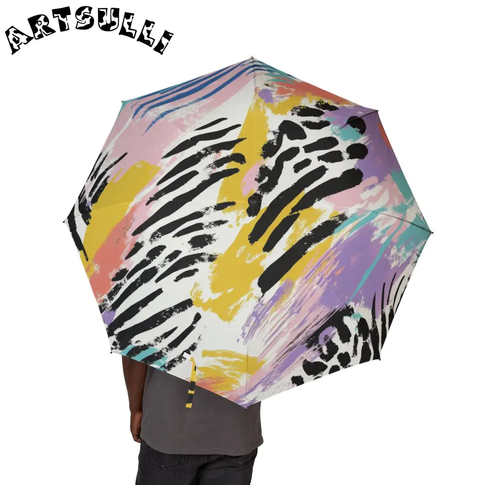 JAKKOUTTHEBXX Wild Zebra Stripes x Paint Brush Strokes Multi-Color