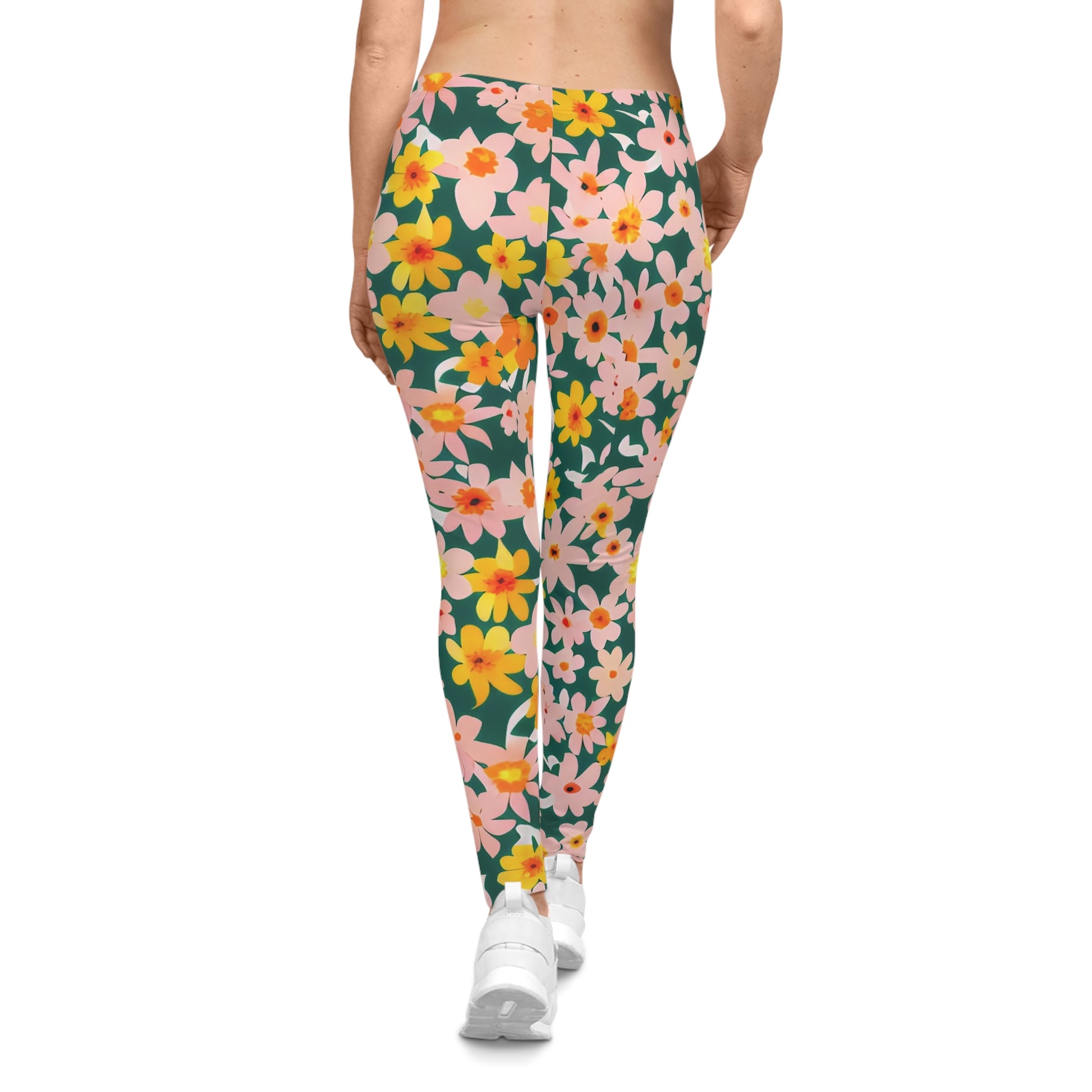 Women's Casual Leggings (AOP), Artsulli - Art is Long, Life is Short, All Over Prints, , , , , , , 