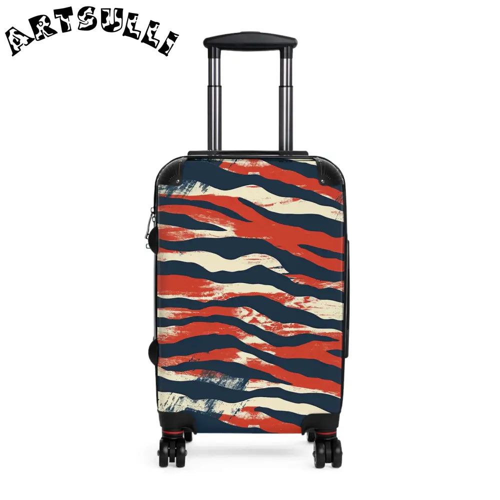 JAKKOUTTHEBXX Capricious Tiger Wave Suitcase JAKKOUTTHEBXX Artsulli