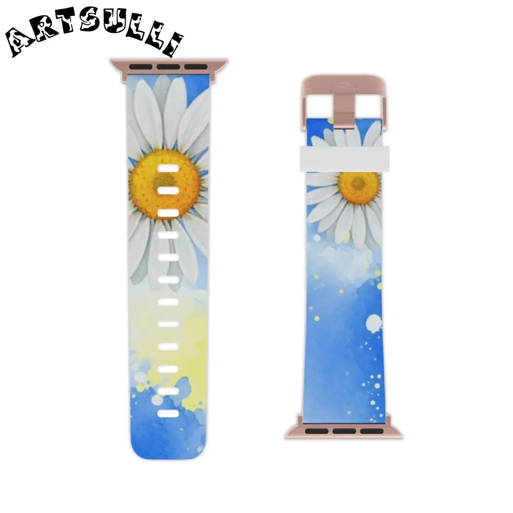 JAKKOUTTHEBXX Daisies Watch Band for Apple Watch JAKKOUTTHEBXX