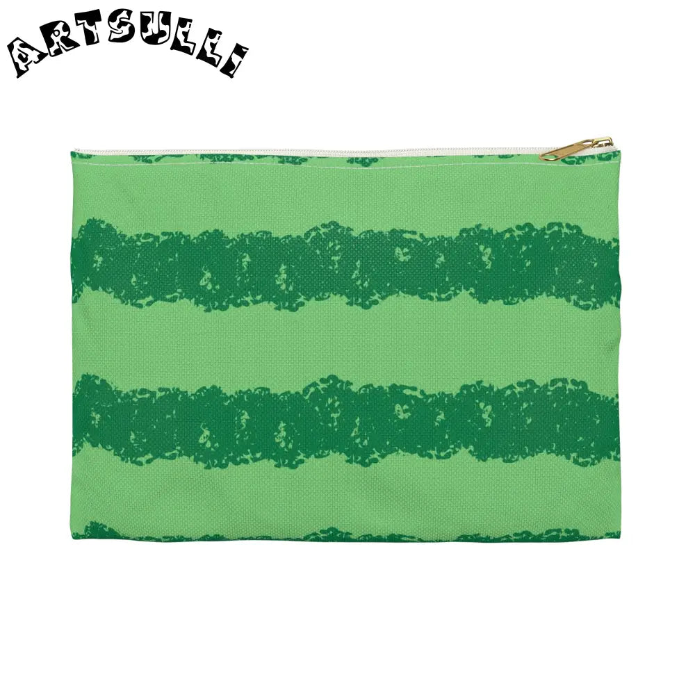 JAKKOUTTHEBXX Watermelon Green Accessory Pouch JAKKOUTTHEBXX
