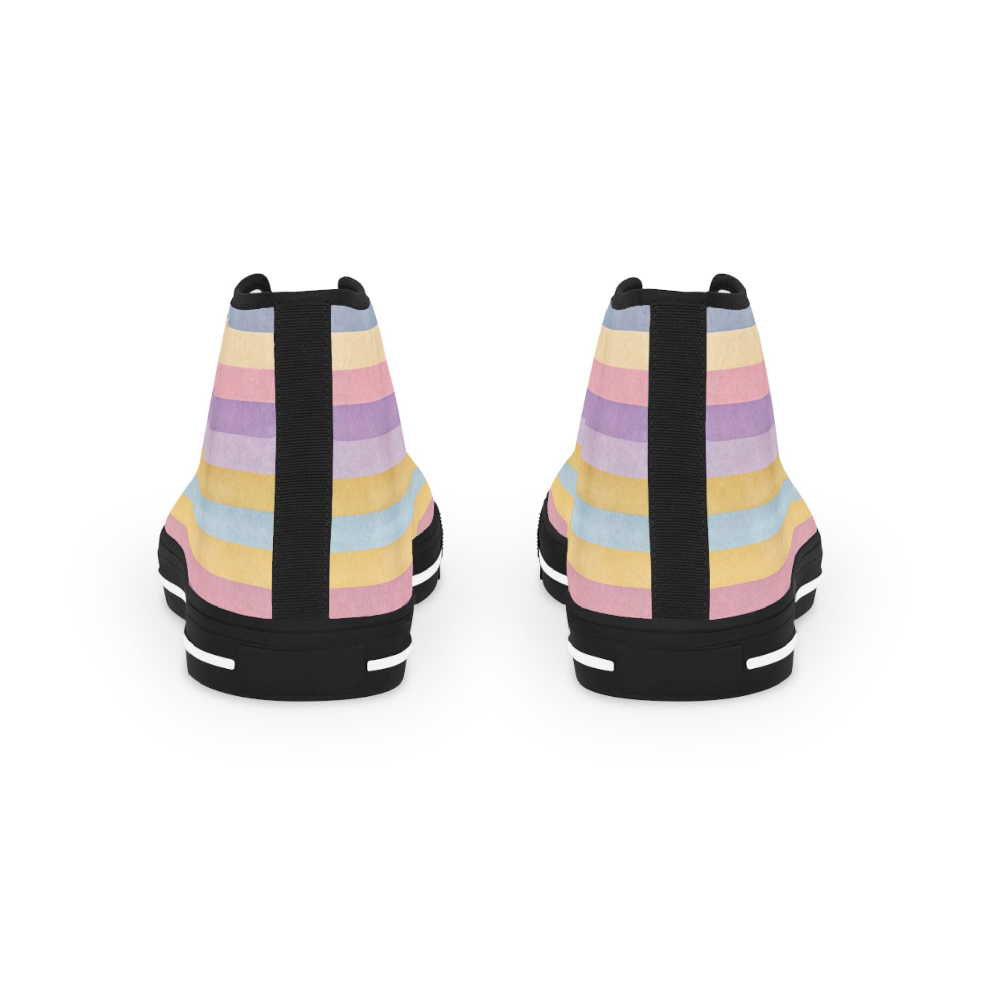 Copy of Men's High Top Sneakers, Artsulli - Art is Long, Life is Short, Shoes, , , , , , , 