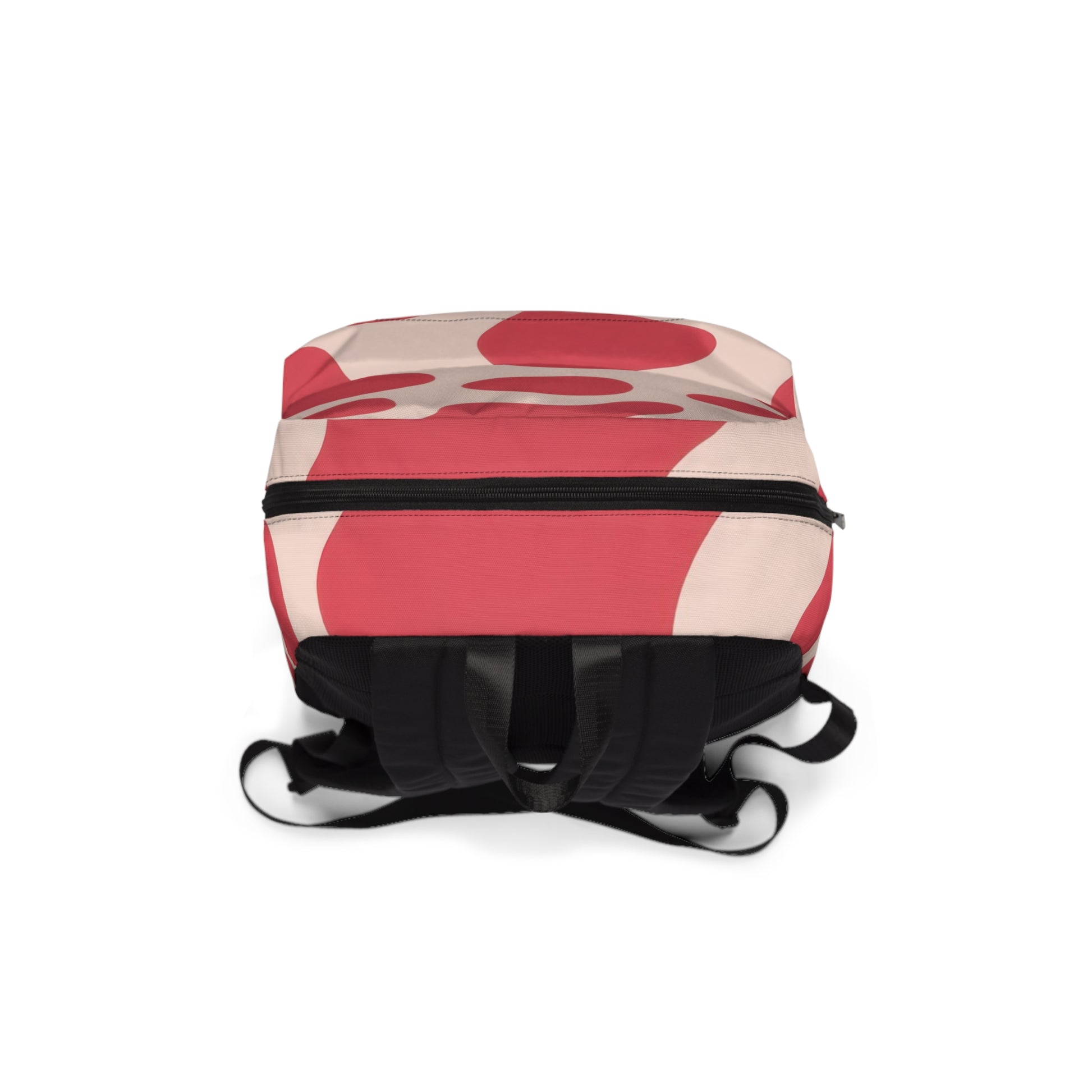 Red Jungle Cow Unisex Classic Backpack, Artsulli - Art is Long, Life is Short, Bags, , , , , , , 