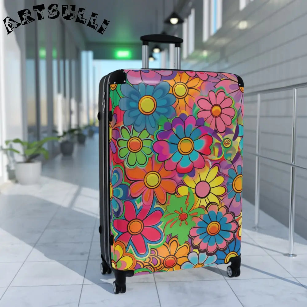JAKKOUTTHEBXX Chromatic Daisy Dream Suitcase JAKKOUTTHEBXX Artsulli
