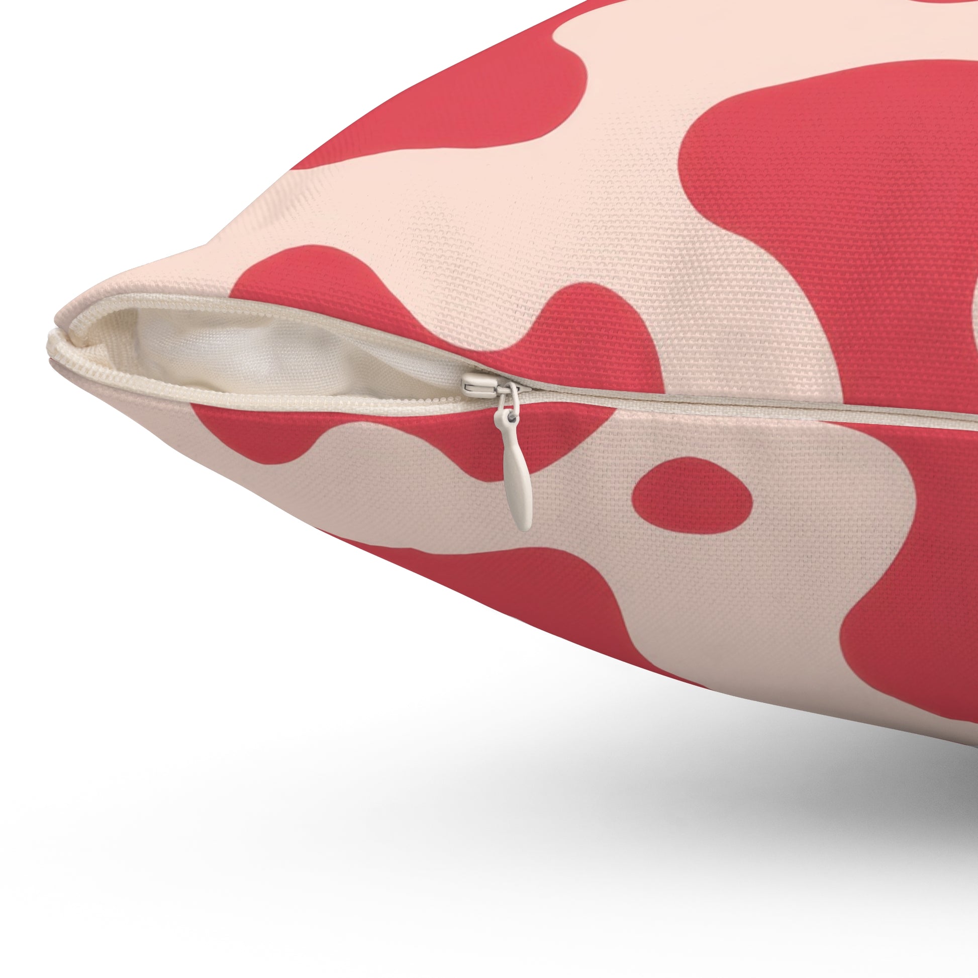 Copy of Red Jungle Cow Spun Polyester Square Pillow, Artsulli - Art is Long, Life is Short, Home Decor, , , , , , , 