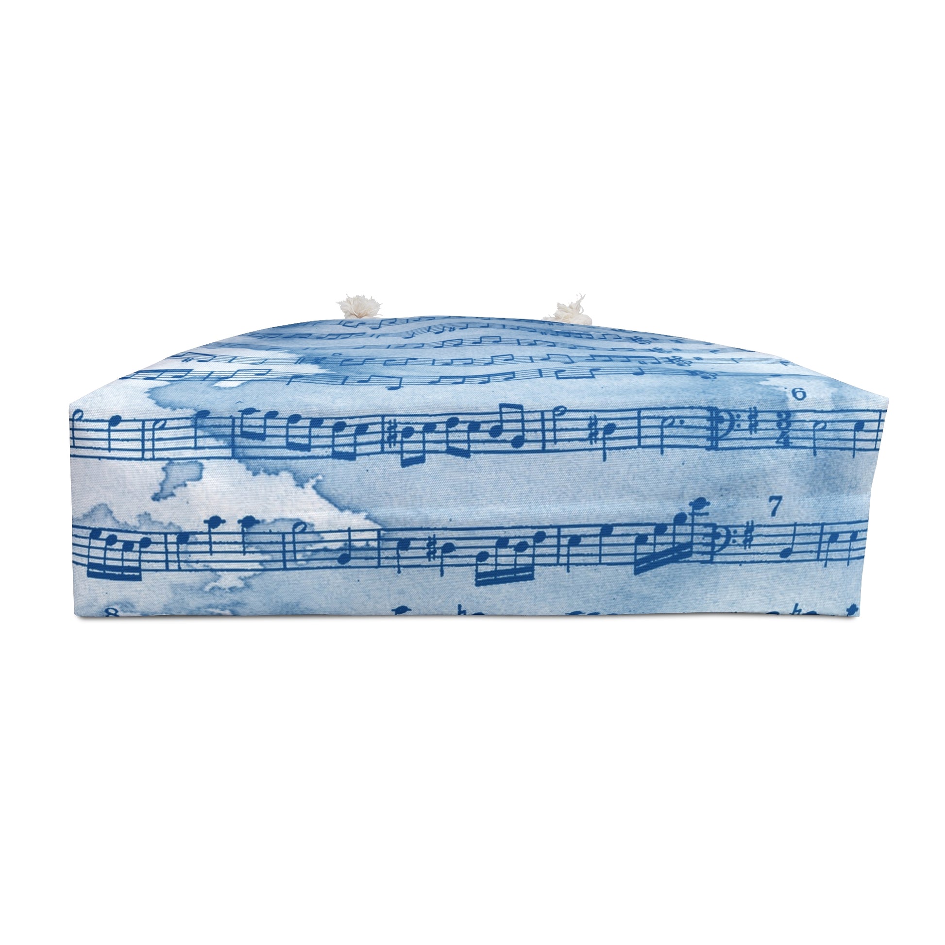 Drip Spill Type Beat Sheet Music Blue Weekender Bag, Artsulli - Art is Long, Life is Short, Bags, , , , , , , 