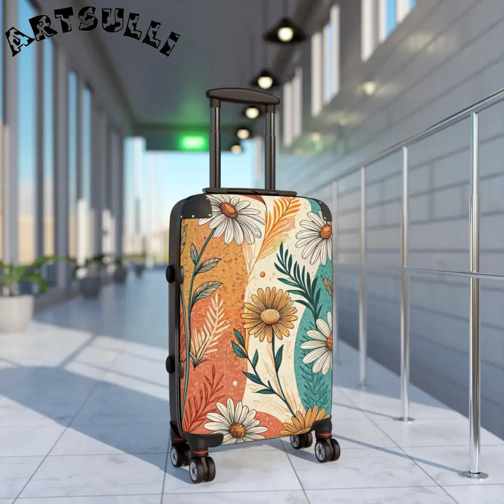 JAKKOUTTHEBXX Retro Daisy Dream Suitcase JAKKOUTTHEBXX Artsulli