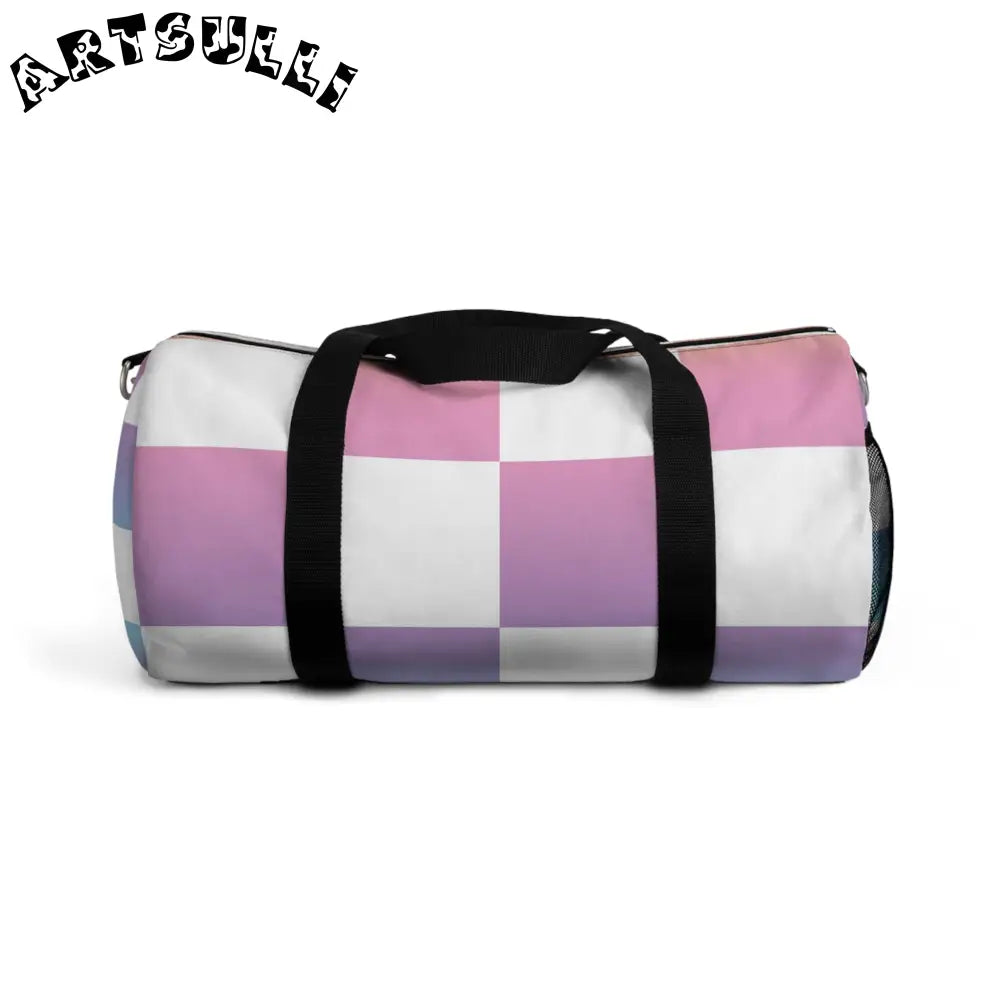 JAKKOUTTHEBXX Vaporwave Check Duffel Bag JAKKOUTTHEBXX Artsulli