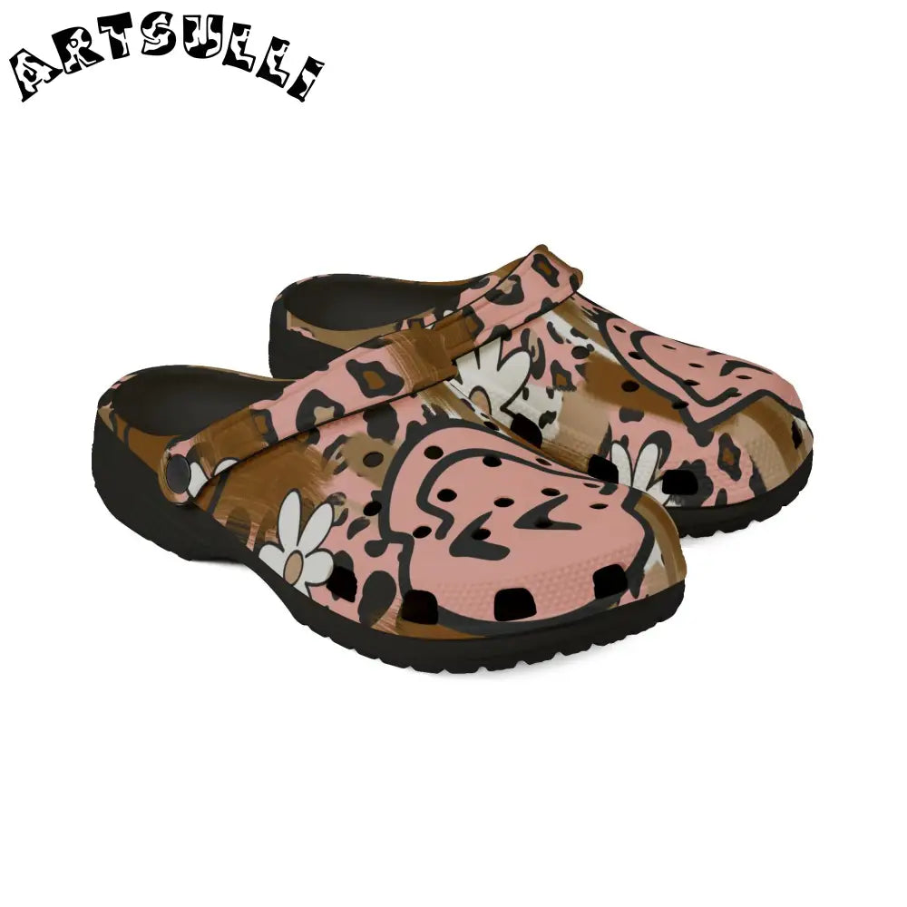 JAKKOUTTHEBXX Sutfin Ghosts Pop Art EVA Foam Rubber Shoes (AOP)