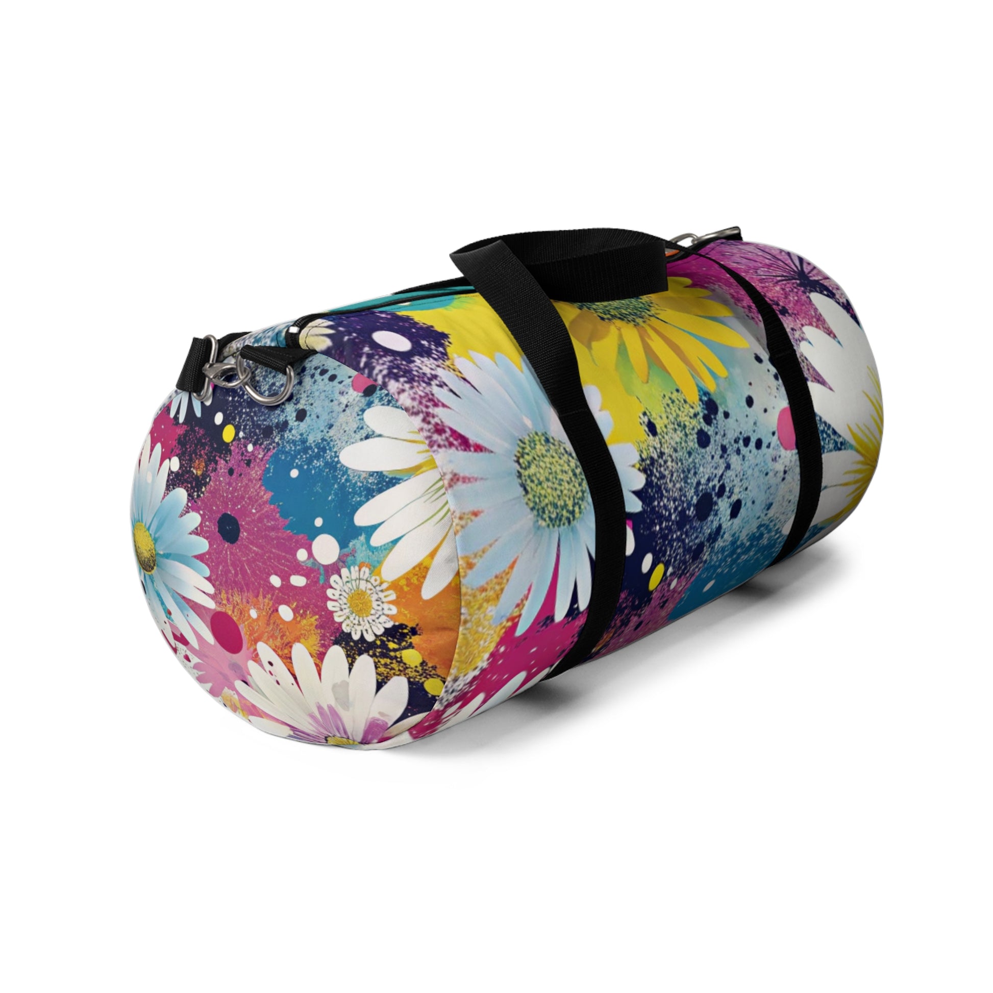 Magical Flower Explosion Multi-Color Duffel Bag, Artsulli - Art is Long, Life is Short, Bags, , , , , , , 