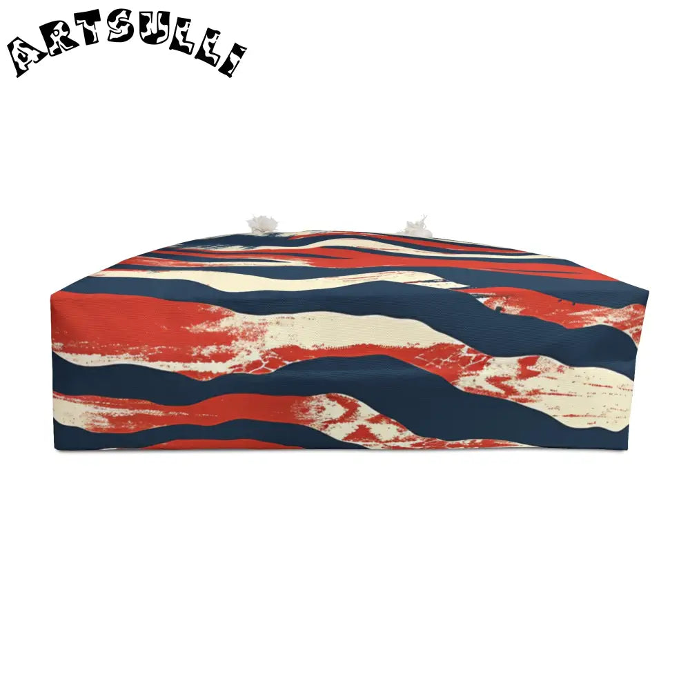JAKKOUTTHEBXX Capricious Tiger Wave Weekender Bag JAKKOUTTHEBXX