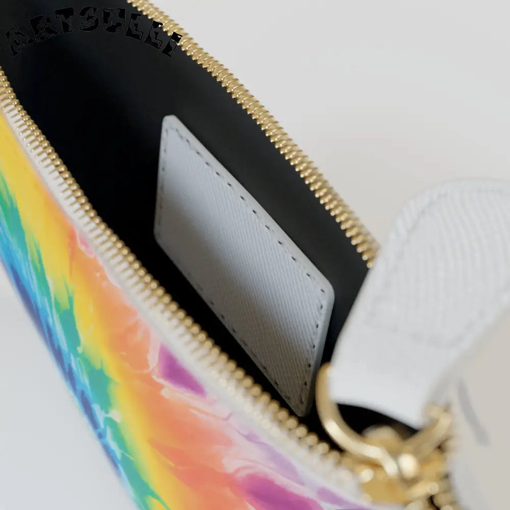 JAKKOUTTHEBXX Tie Dye Swirl Mini Clutch Bag 2025