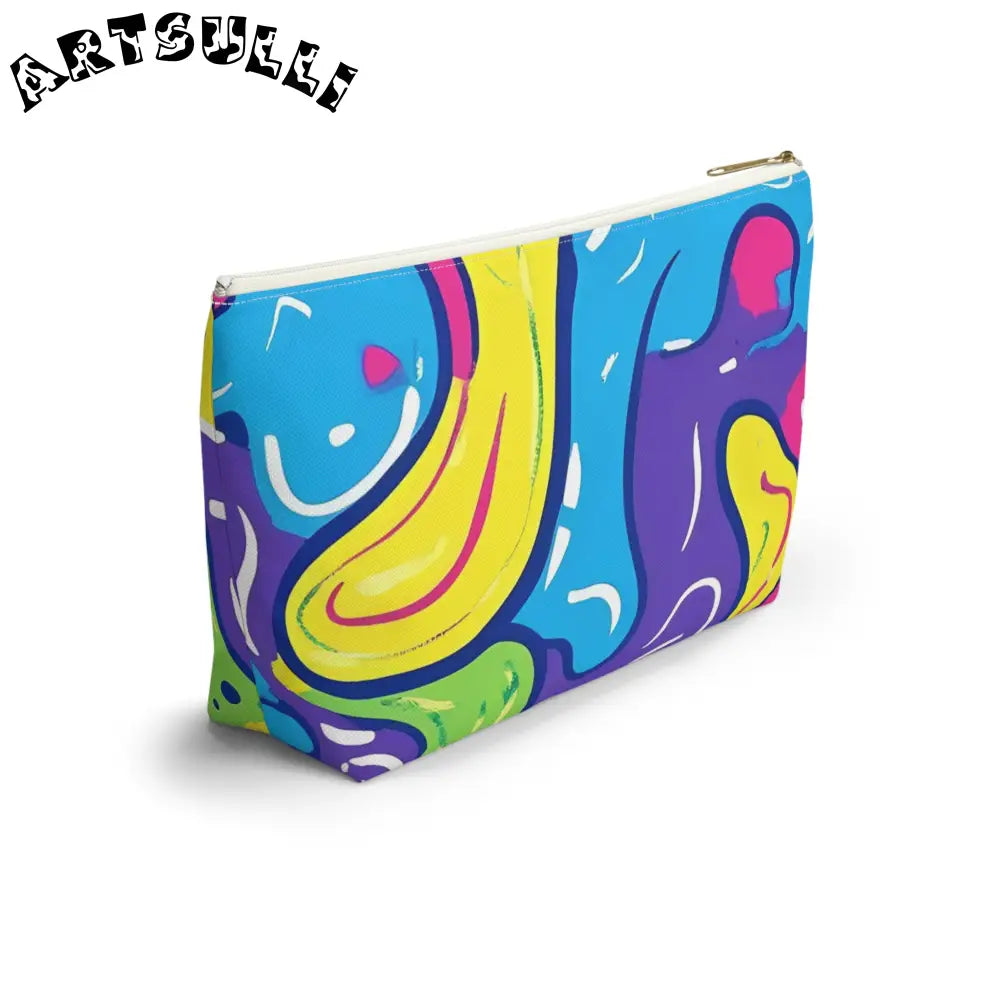 JAKKOUTTHEBXX Colorful Abstract T-Bottom Pouch 2025