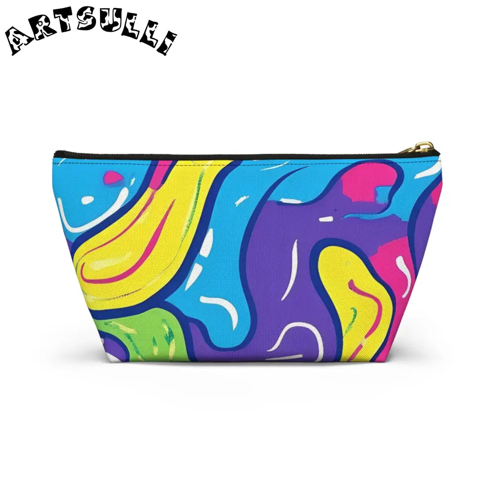 JAKKOUTTHEBXX Colorful Abstract T-Bottom Pouch 2025