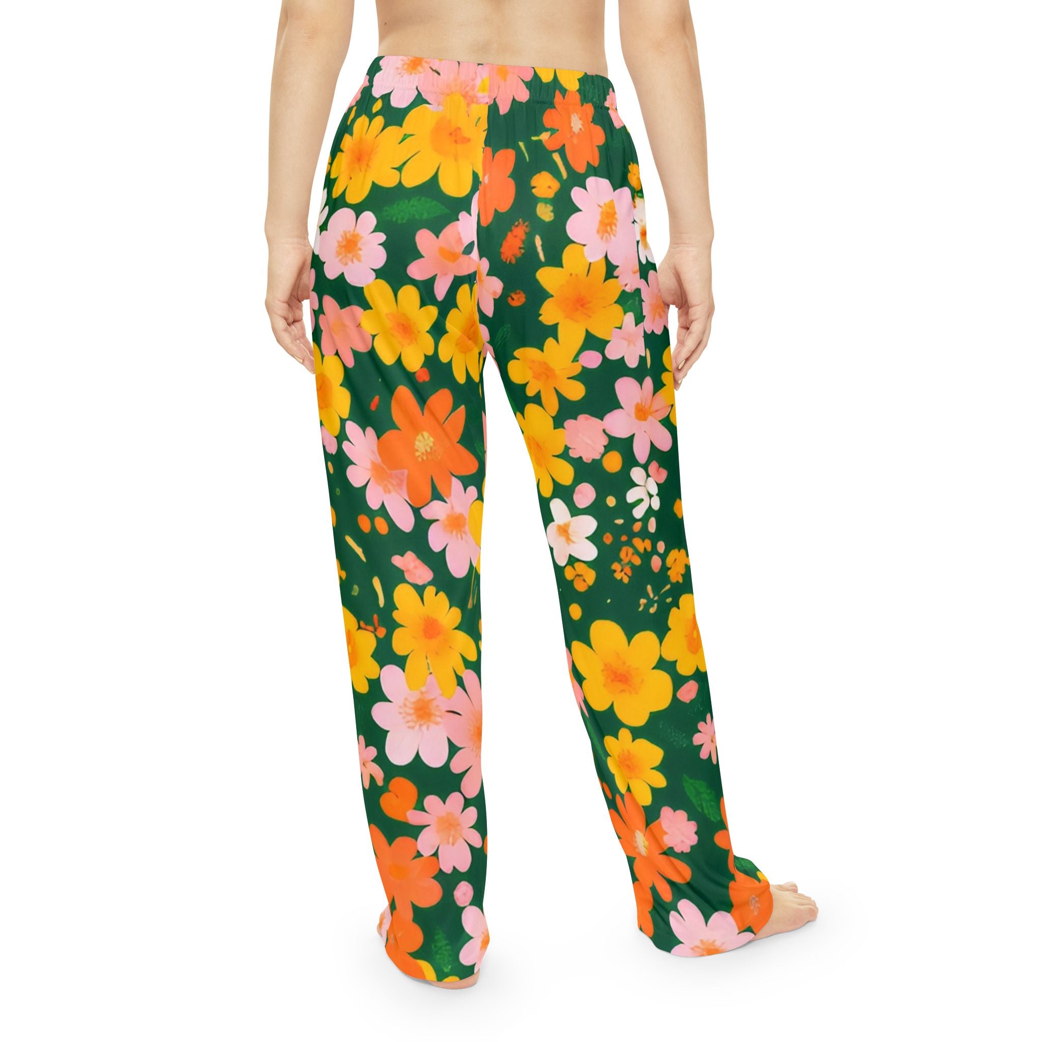 Women's Pajama Pants (AOP), Artsulli - Art is Long, Life is Short, All Over Prints, , , , , , , 