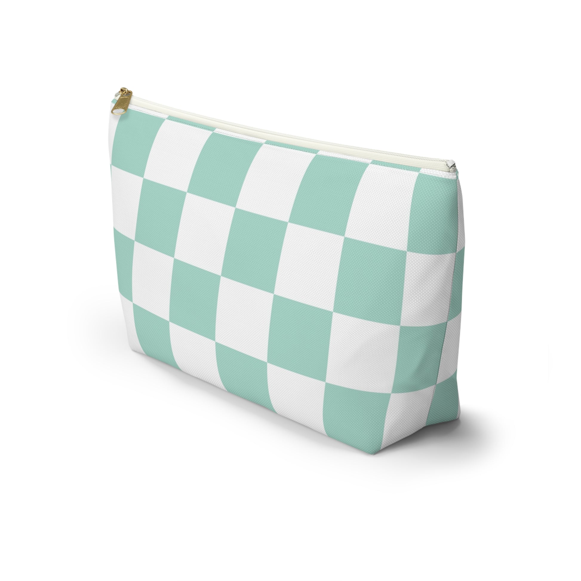 Chessboard Accessory Pouch w T-bottom, Artsulli - Art is Long, Life is Short, Bags, , , , , , , 