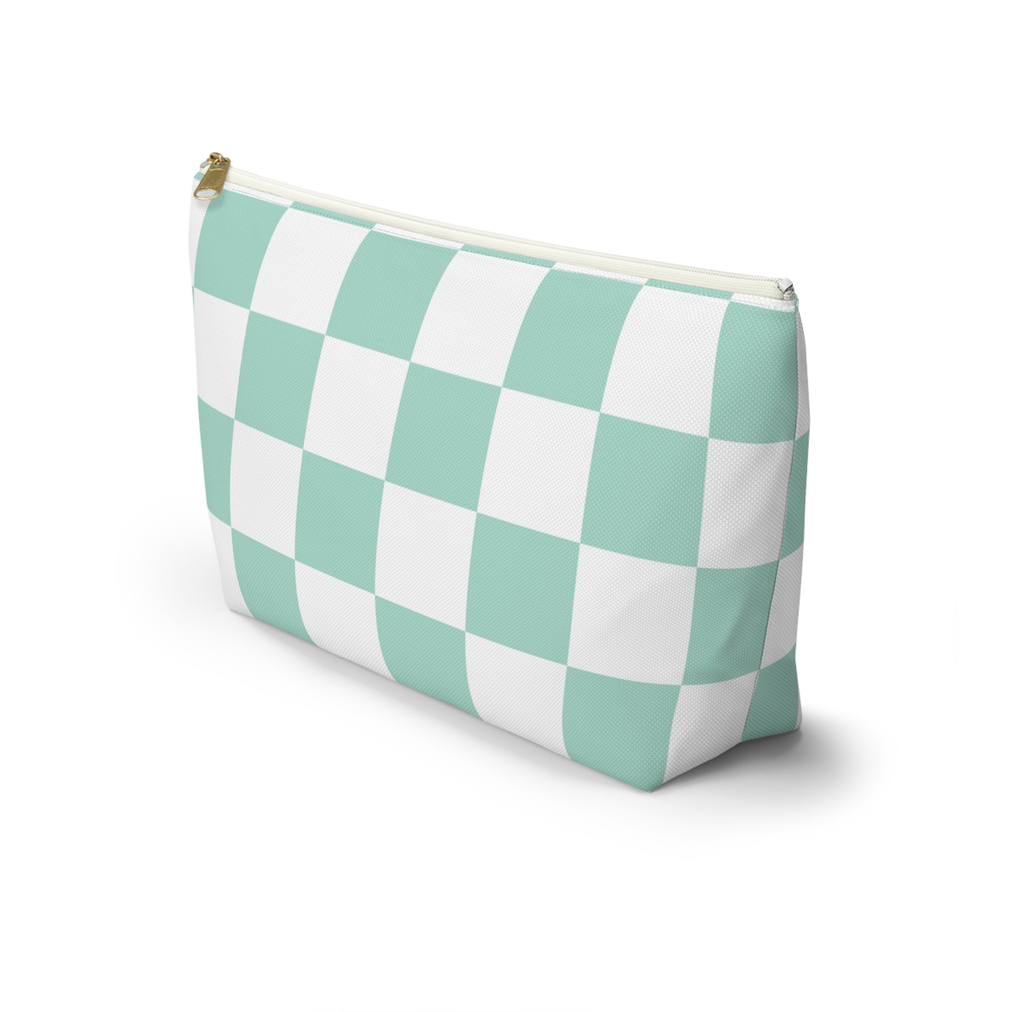 Chessboard Accessory Pouch w T-bottom, Artsulli - Art is Long, Life is Short, Bags, , , , , , , 