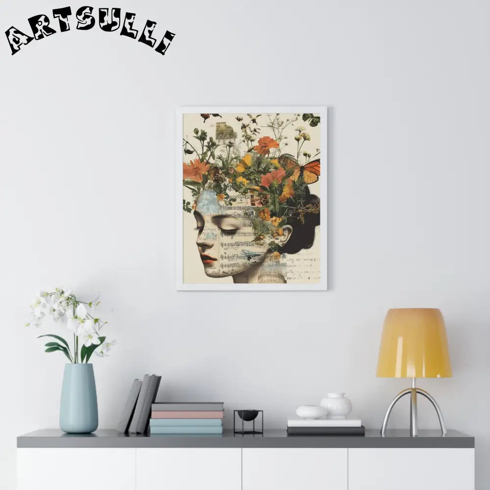 JAKKOUTTHEBXX Ethereal Muse Framed Art Printed Poster 2025