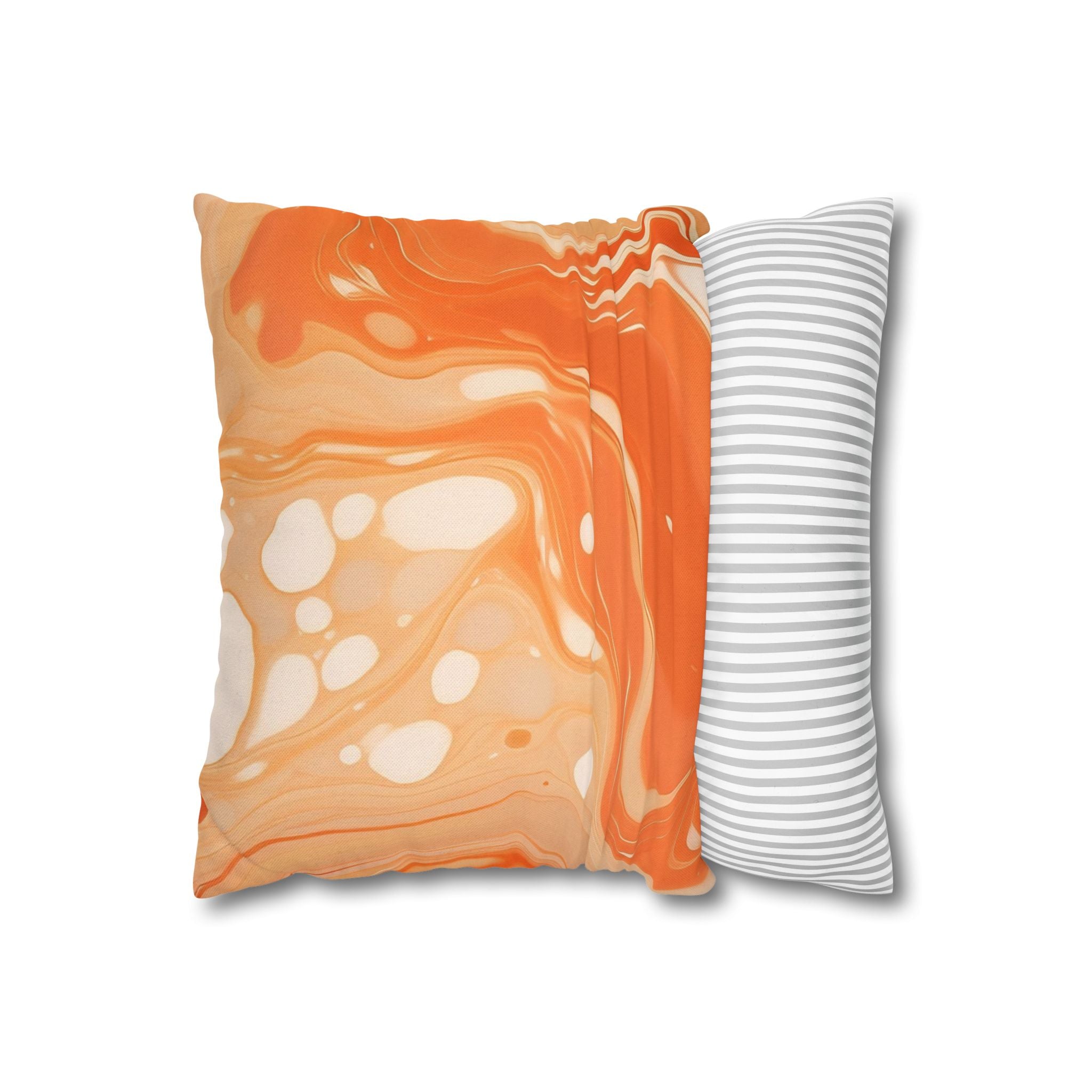 Spun Polyester Square Pillowcase