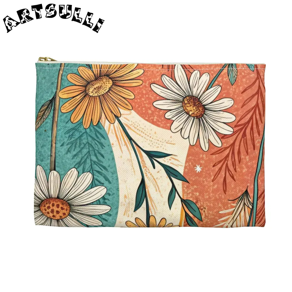 JAKKOUTTHEBXX Retro Daisy Dream Accessory Pouch JAKKOUTTHEBXX