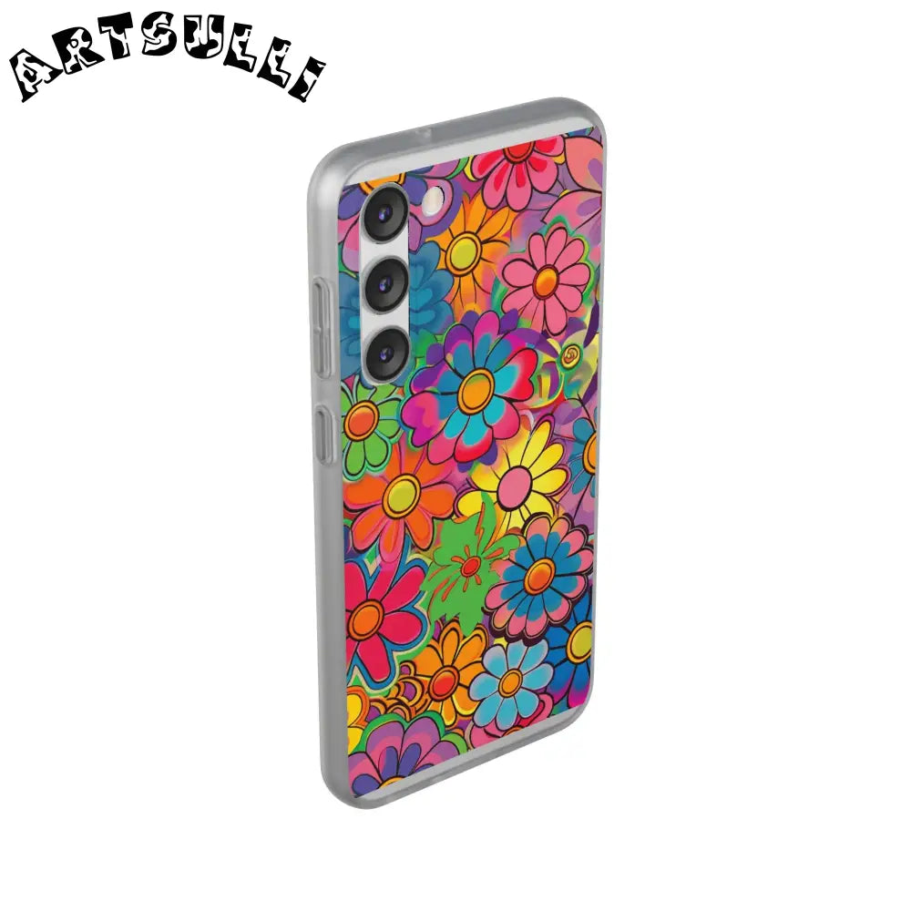 JAKKOUTTHEBXX Chromatic Daisy Dream Flexi Cases JAKKOUTTHEBXX