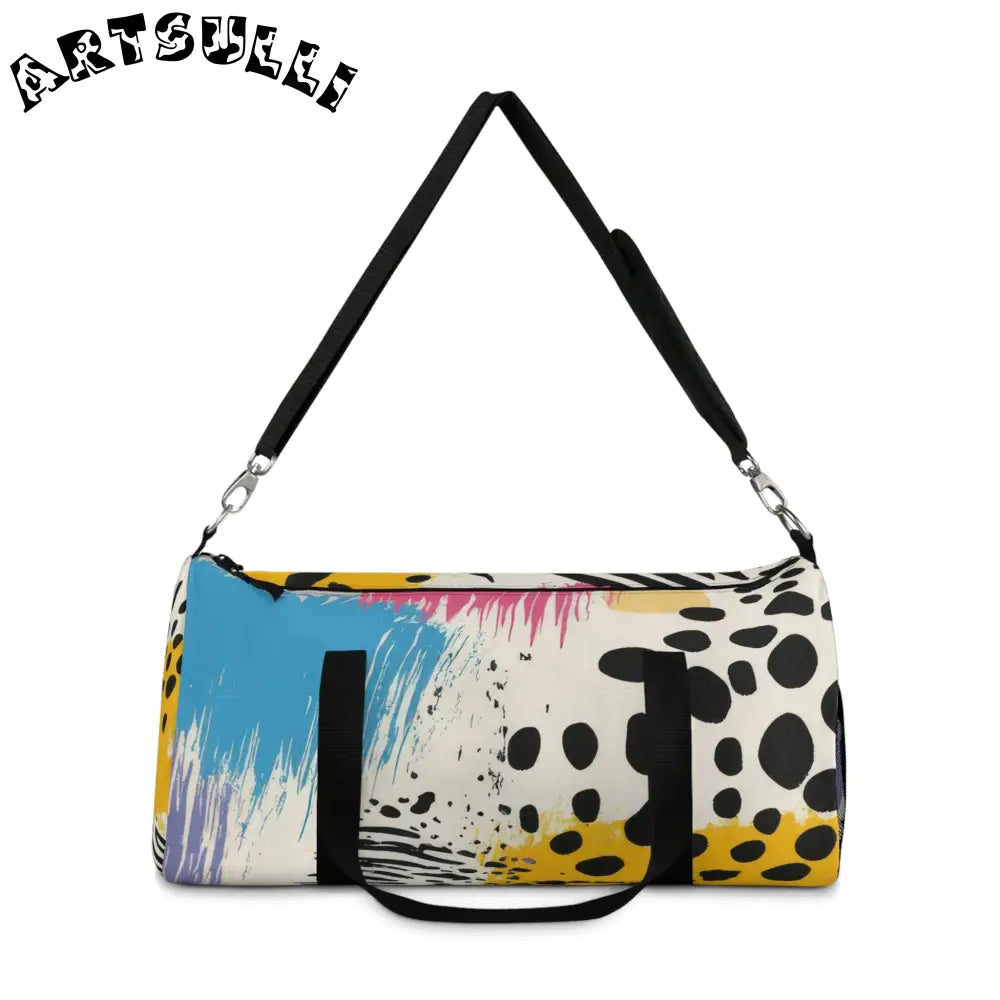 JAKKOUTTHEBXX Rae Zebra Rhapsody Duffel Bag JAKKOUTTHEBXX Artsulli