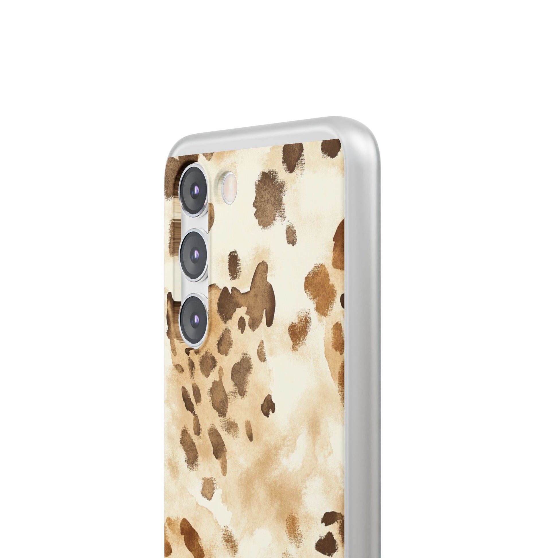 Brown and Beige Watercolor Dalmatian Phone Case, Artsulli - Art is Long, Life is Short, Phone Case, , , , , , , 
