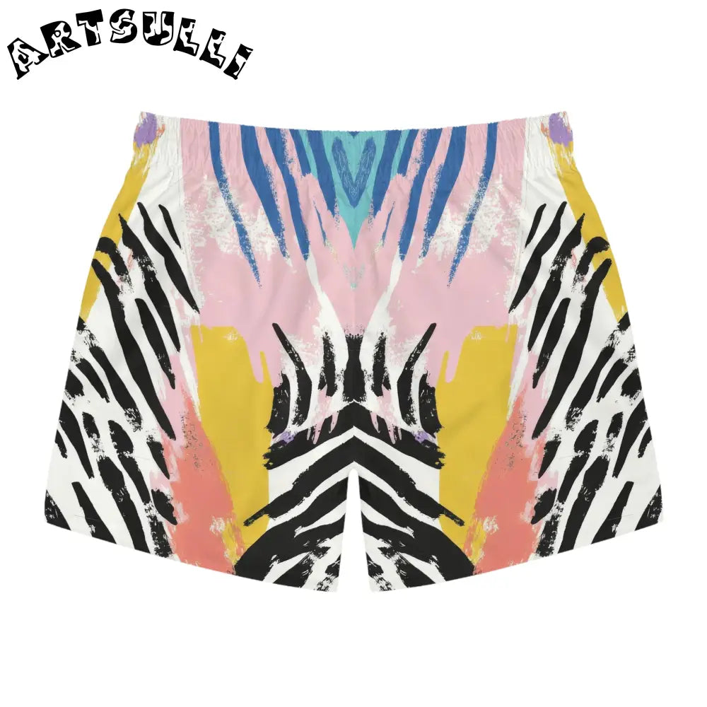JAKKOUTTHEBXX Wild Zebra Stripes x Paint Brush Strokes Multi-Color