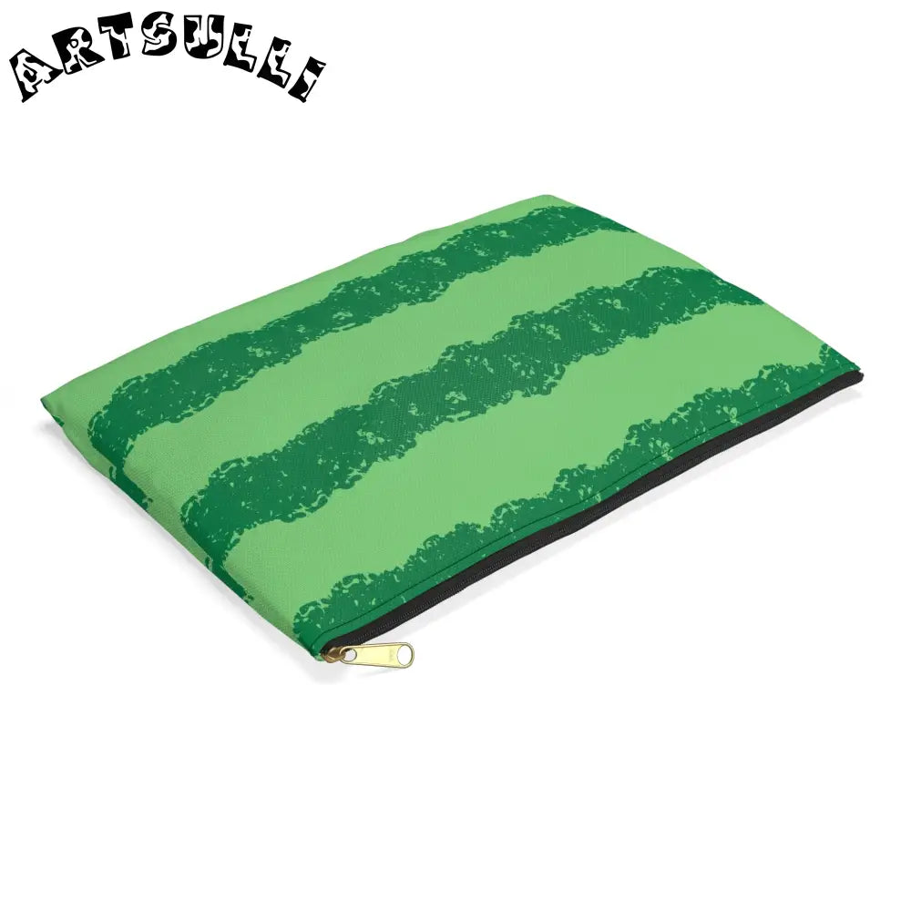 JAKKOUTTHEBXX Watermelon Green Accessory Pouch JAKKOUTTHEBXX