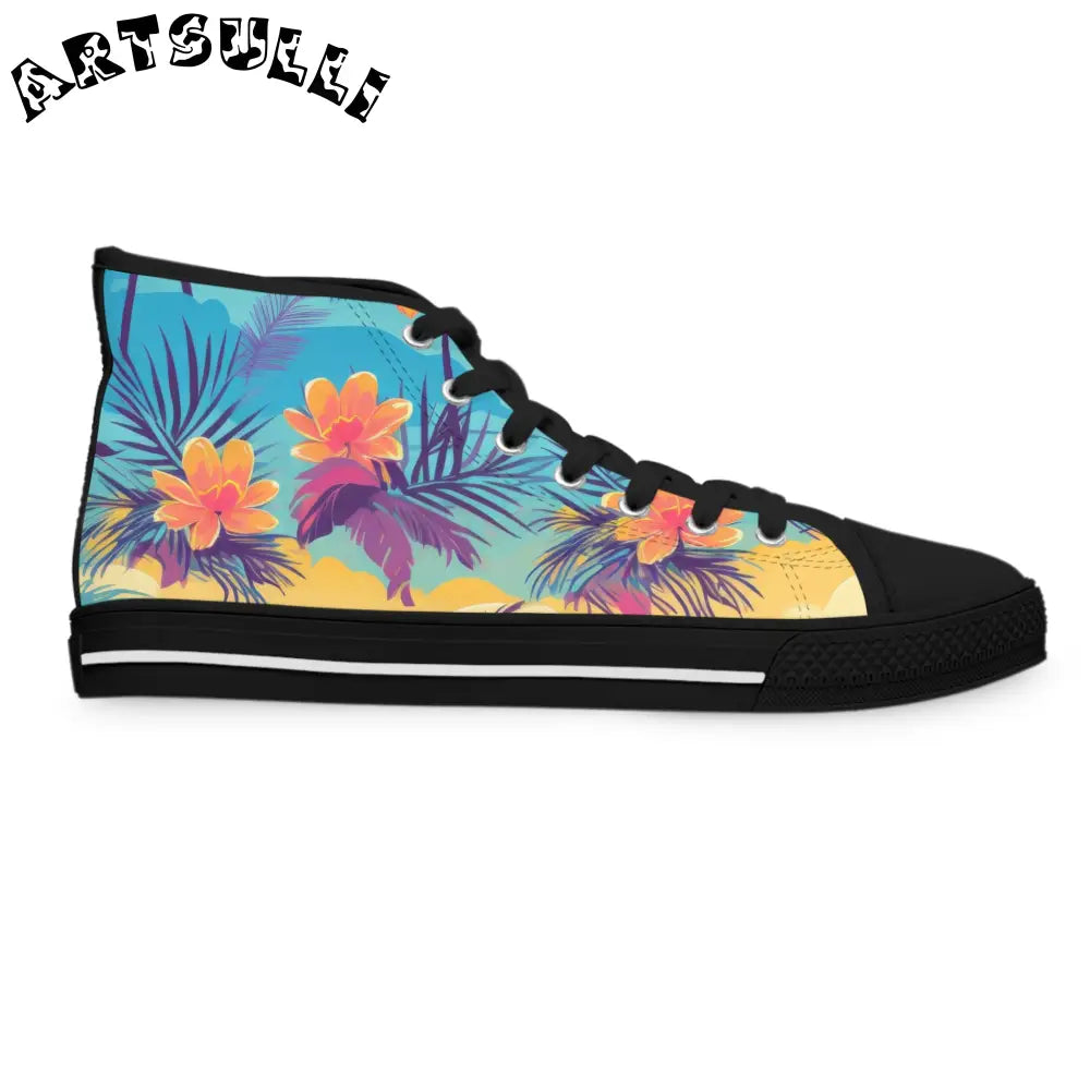 JAKKOUTTHEBXX Sunset Paradise Women’s High Top Sneakers