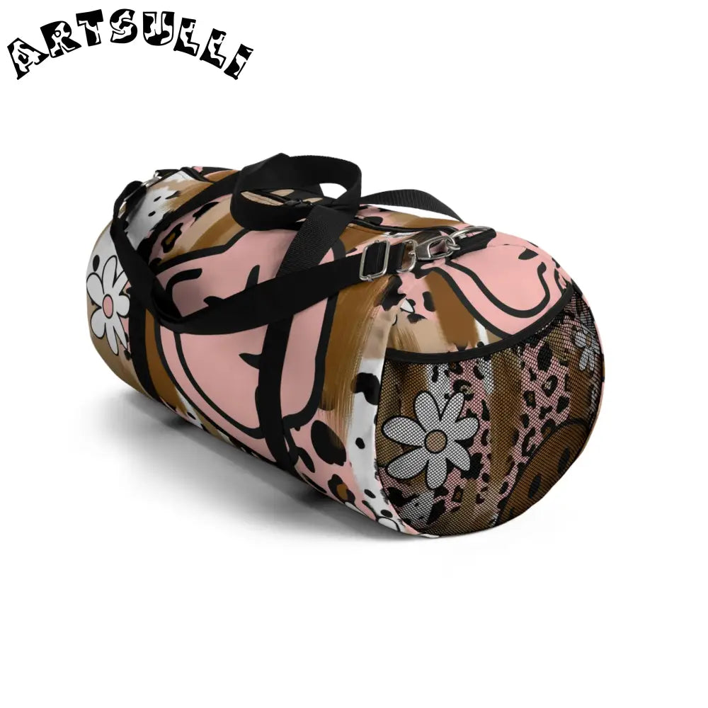 JAKKOUTTHEBXX Sutfin Ghosts Pop Art Duffel Bag JAKKOUTTHEBXX