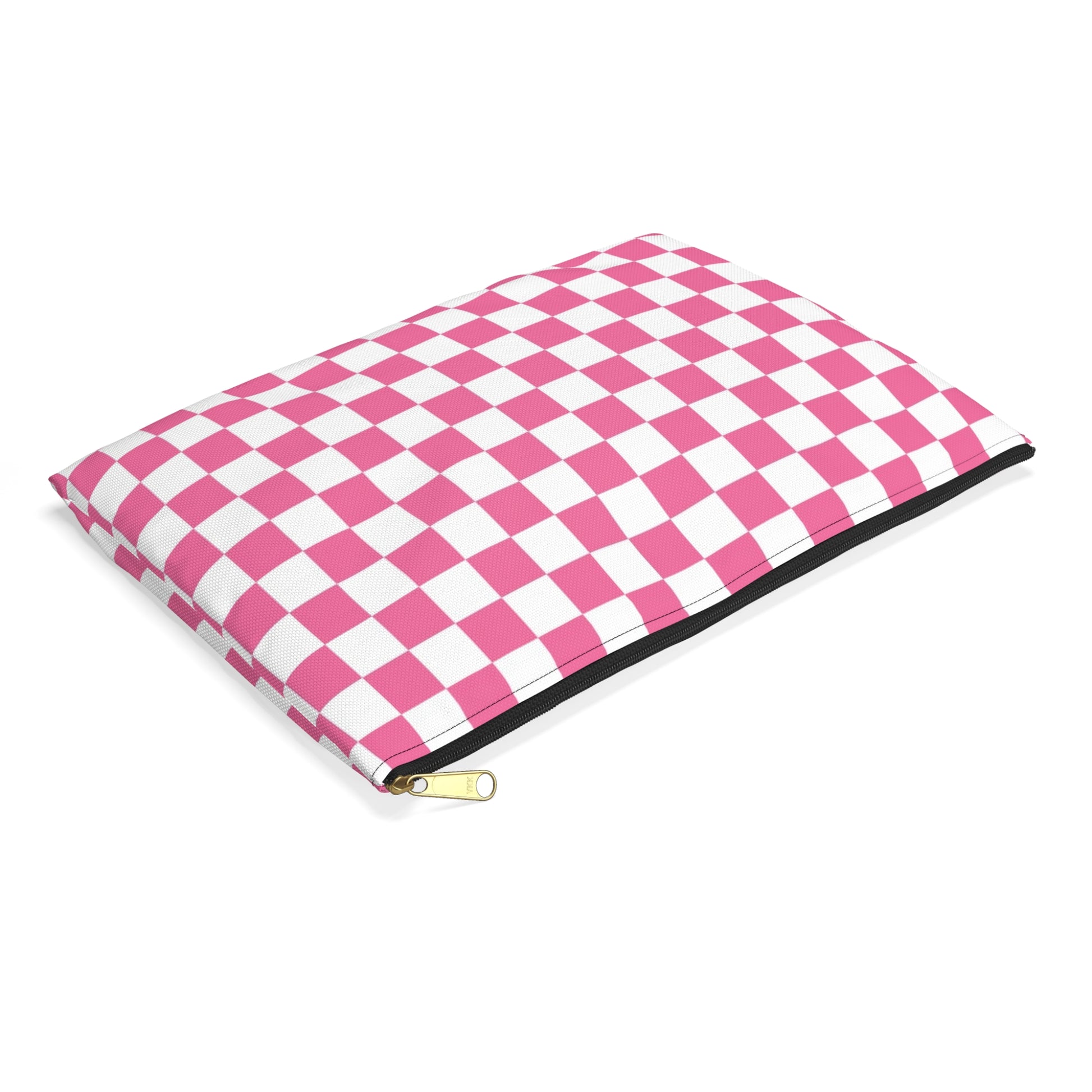 Yuyushiki Pink Check Accessory Pouch, Artsulli - Art is Long, Life is Short, Bags, , , , , , , 