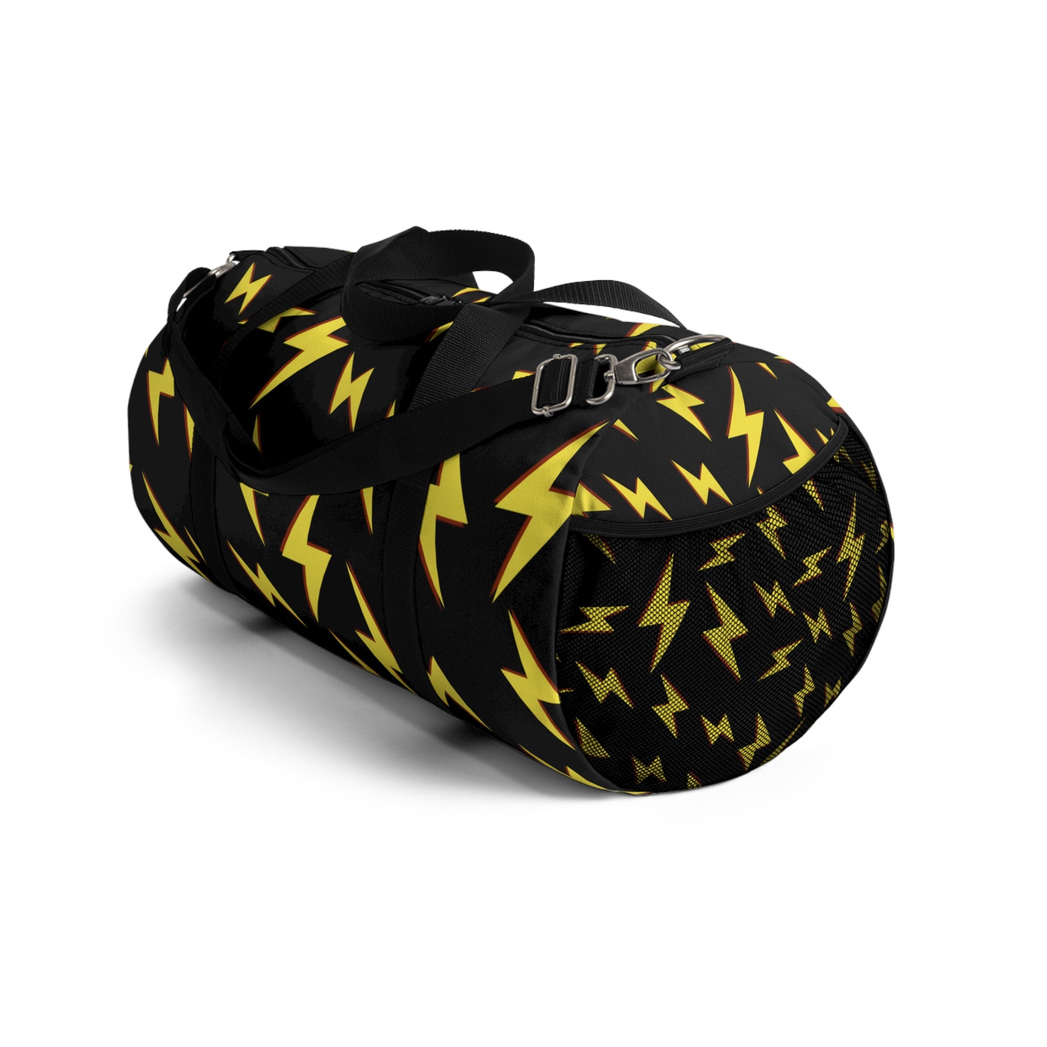 Lightning Bolts Short  Punchy Duffel Bag, Artsulli - Art is Long, Life is Short, Bags, , , , , , , 