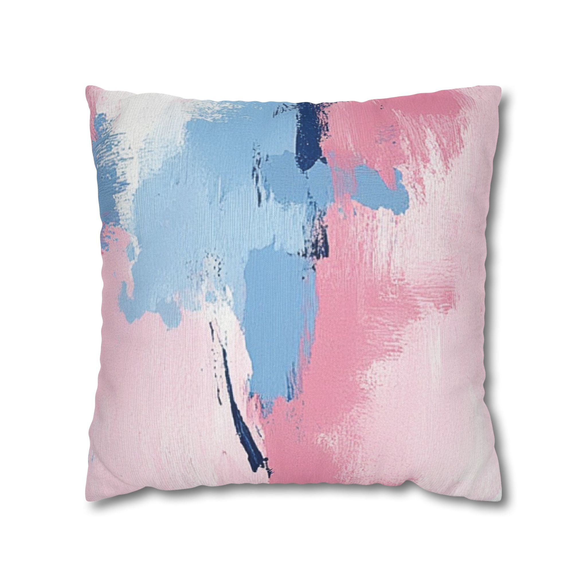 Spun Polyester Square Pillowcase, Artsulli - Art is Long, Life is Short, Home Decor, Size, 18" × 18", , , , , 45417660564759509985