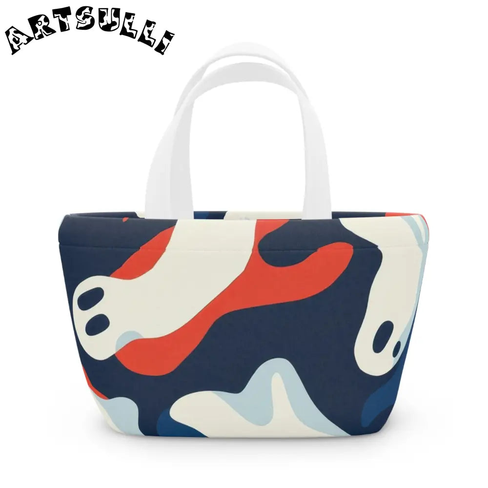 JAKKOUTTHEBXX Camo Ghosts Lunch Bag JAKKOUTTHEBXX Artsulli - Art