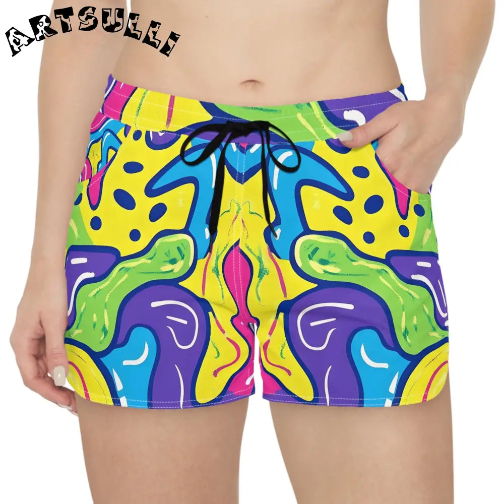 JAKKOUTTHEBXX Stained Glass Athletic Shorts 2025