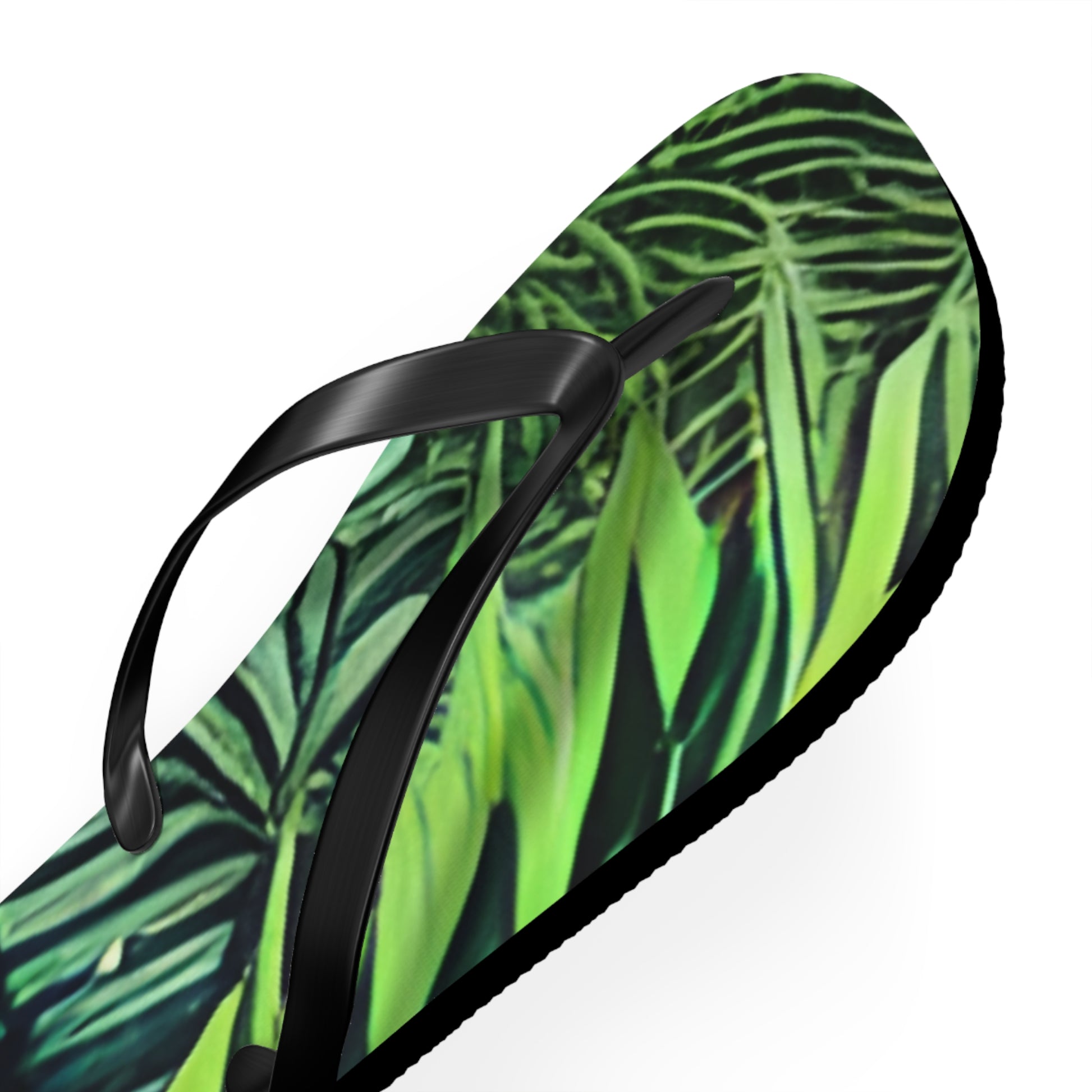 Jungle Zebra Art Flip Flops, Artsulli - Art is Long, Life is Short, Shoes, , , , , , , 