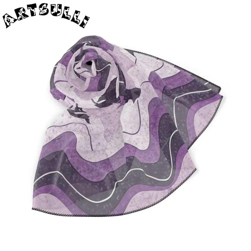 JAKKOUTTHEBXX Bat Wave Poly Scarf JAKKOUTTHEBXX Artsulli - Art