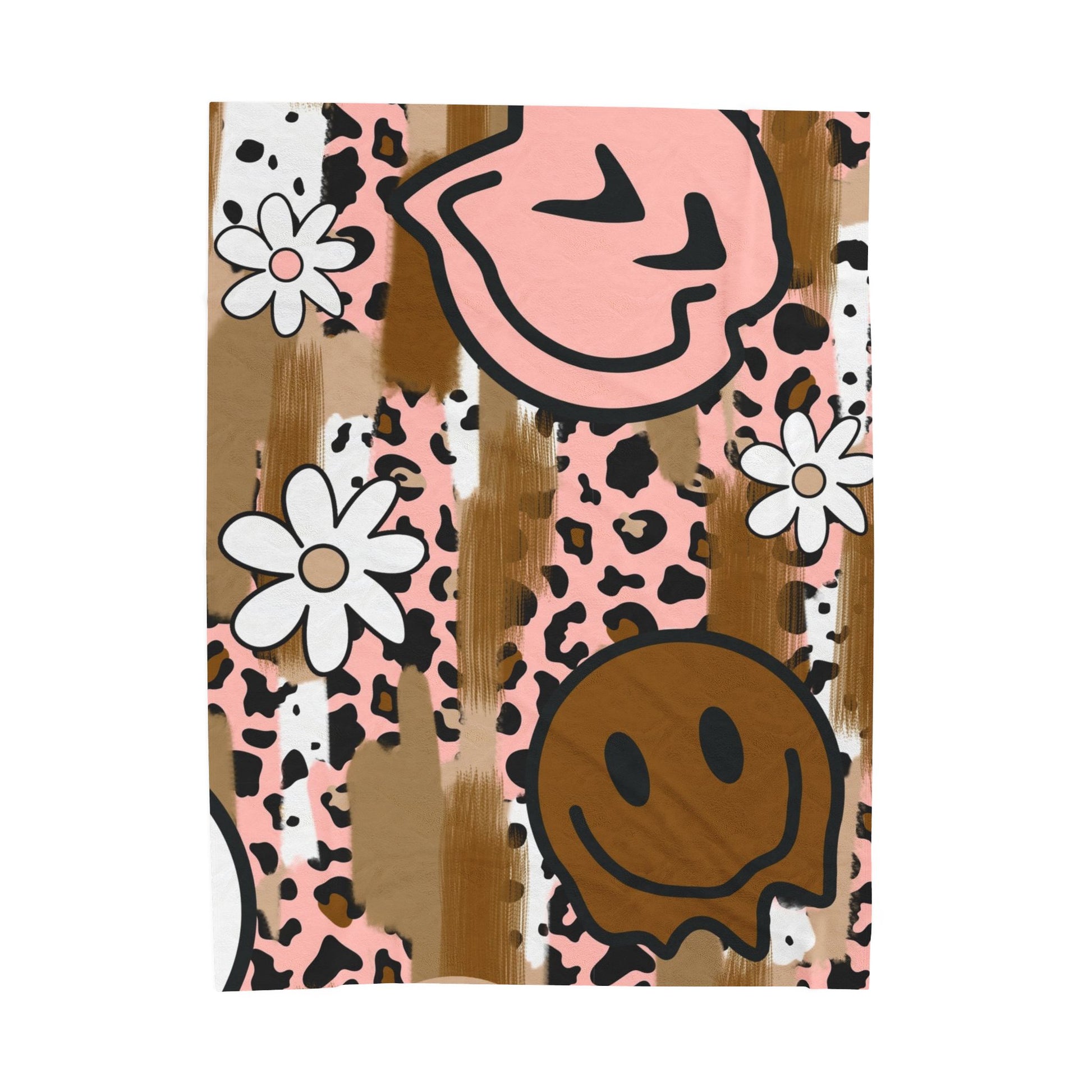 Sutfin Ghosts Pop Art Velveteen Plush Blanket, Artsulli - Art is Long, Life is Short, All Over Prints, Size, 60" × 80", , , , , 32519630556799091756