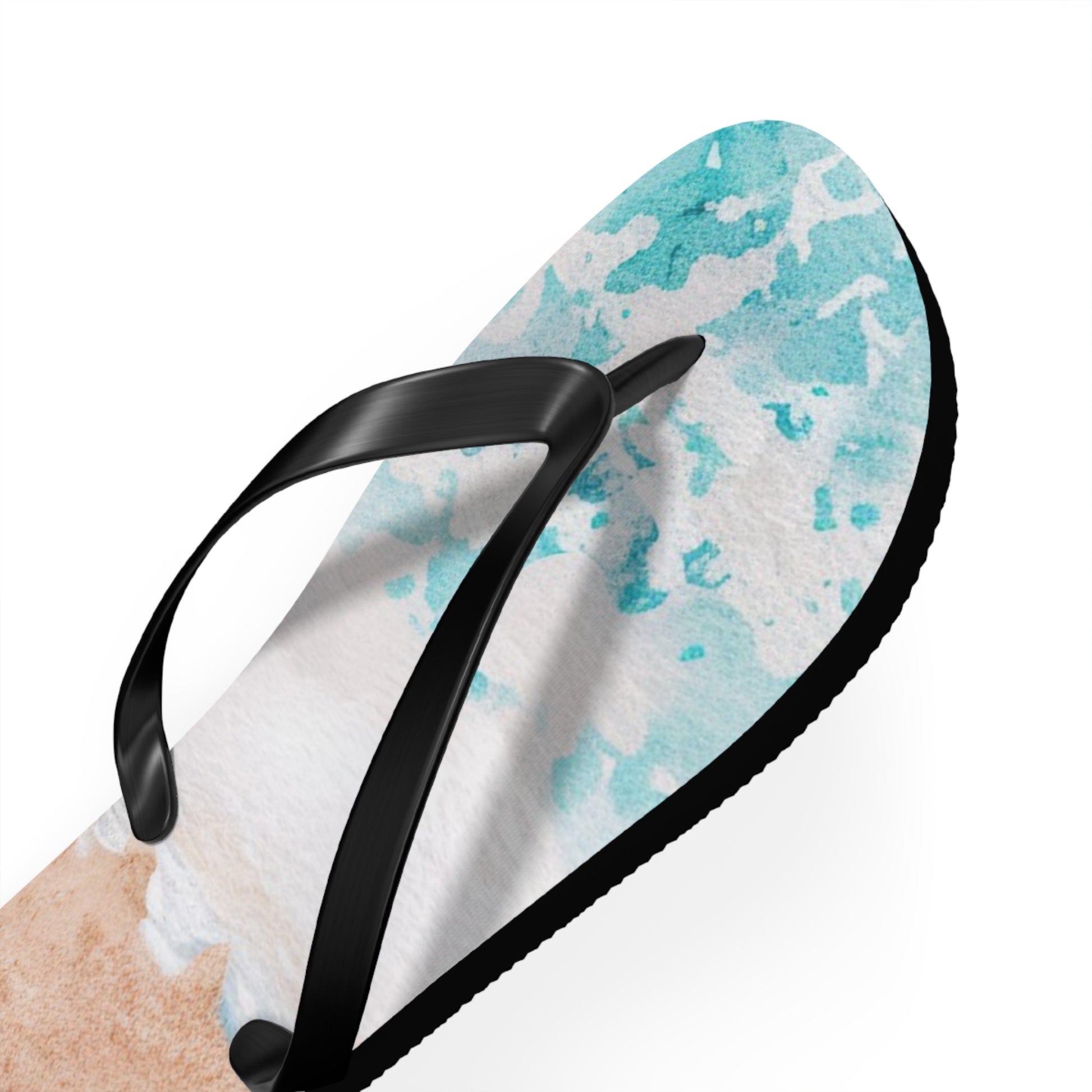 Seashore Flip Flops, Artsulli - Art is Long, Life is Short, Shoes, , , , , , , 