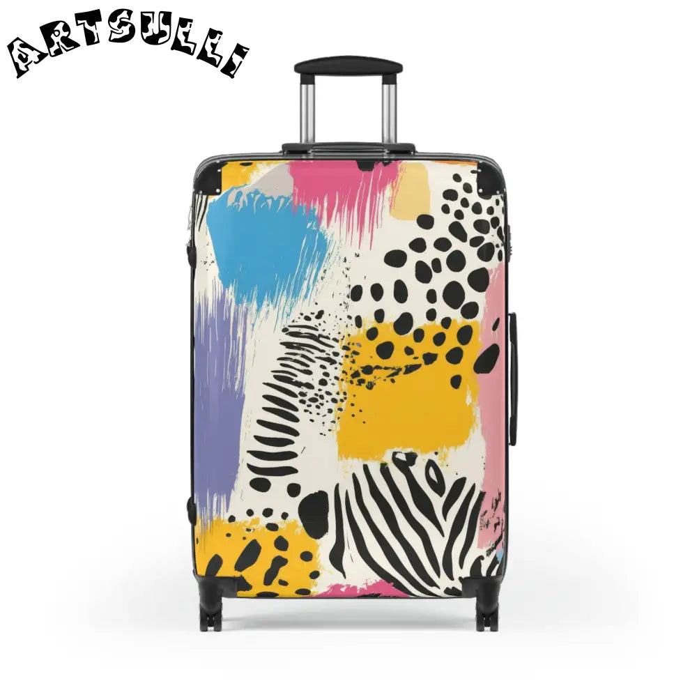 JAKKOUTTHEBXX Rae Zebra Rhapsody II Suitcase JAKKOUTTHEBXX Artsulli