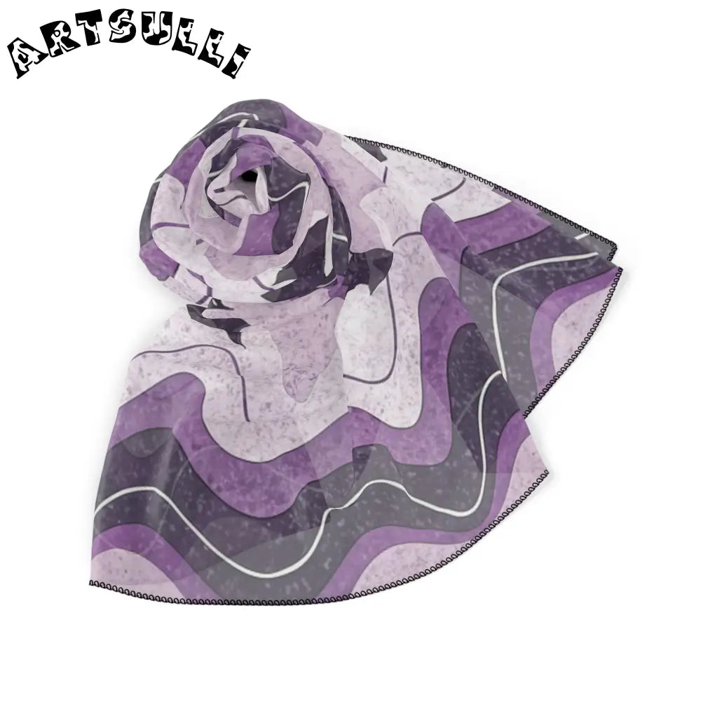 JAKKOUTTHEBXX Bat Wave Poly Scarf JAKKOUTTHEBXX Artsulli - Art