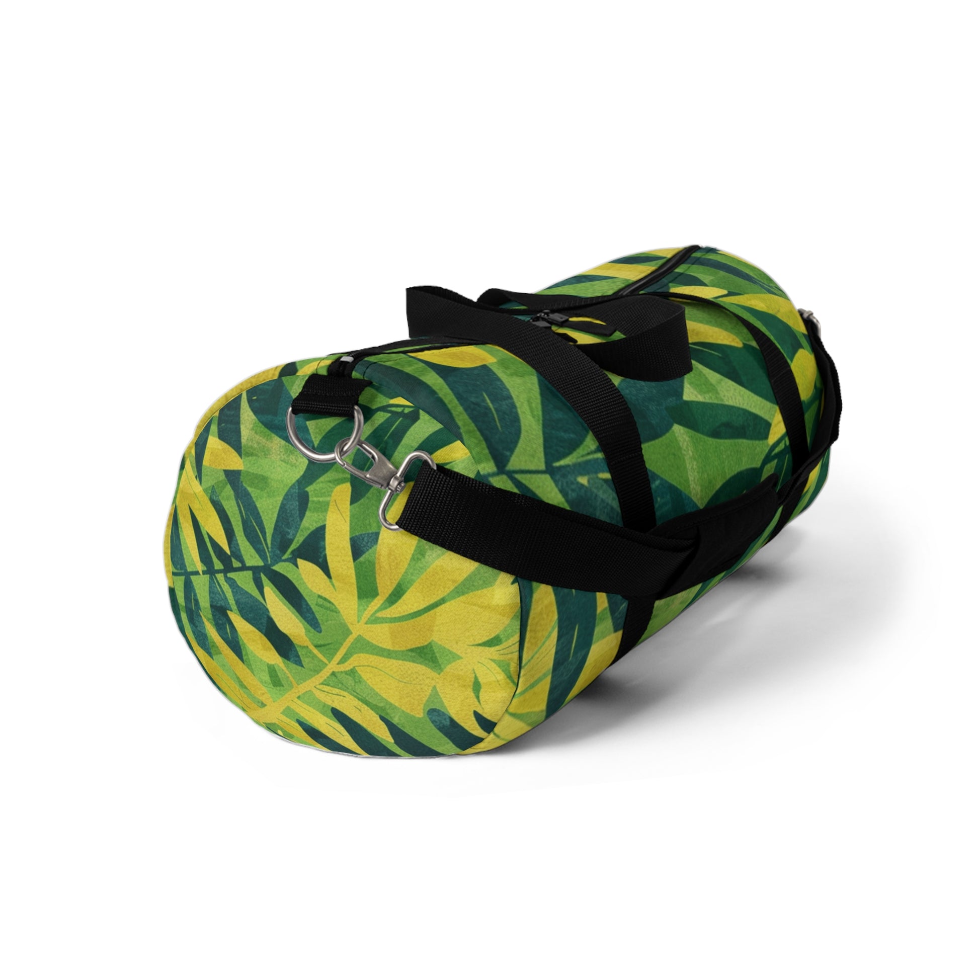 Green Leaf x Yellow Leaf x Tropical x Jungle Duffel Bag, Artsulli - Art is Long, Life is Short, Bags, , , , , , , 