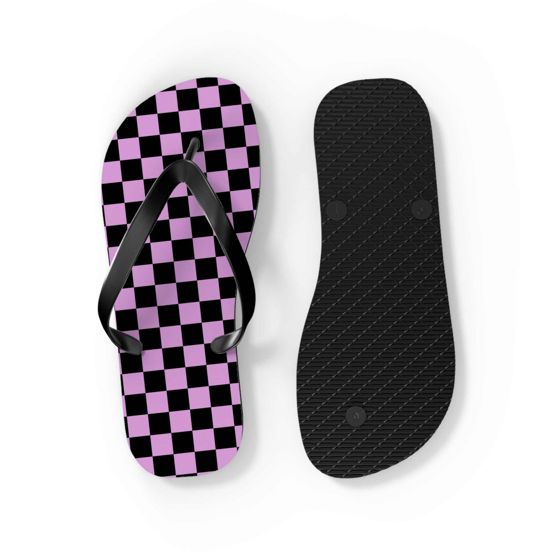 Pixel Punk Vision Flip Flops, Artsulli - Art is Long, Life is Short, Shoes, , , , , , , 