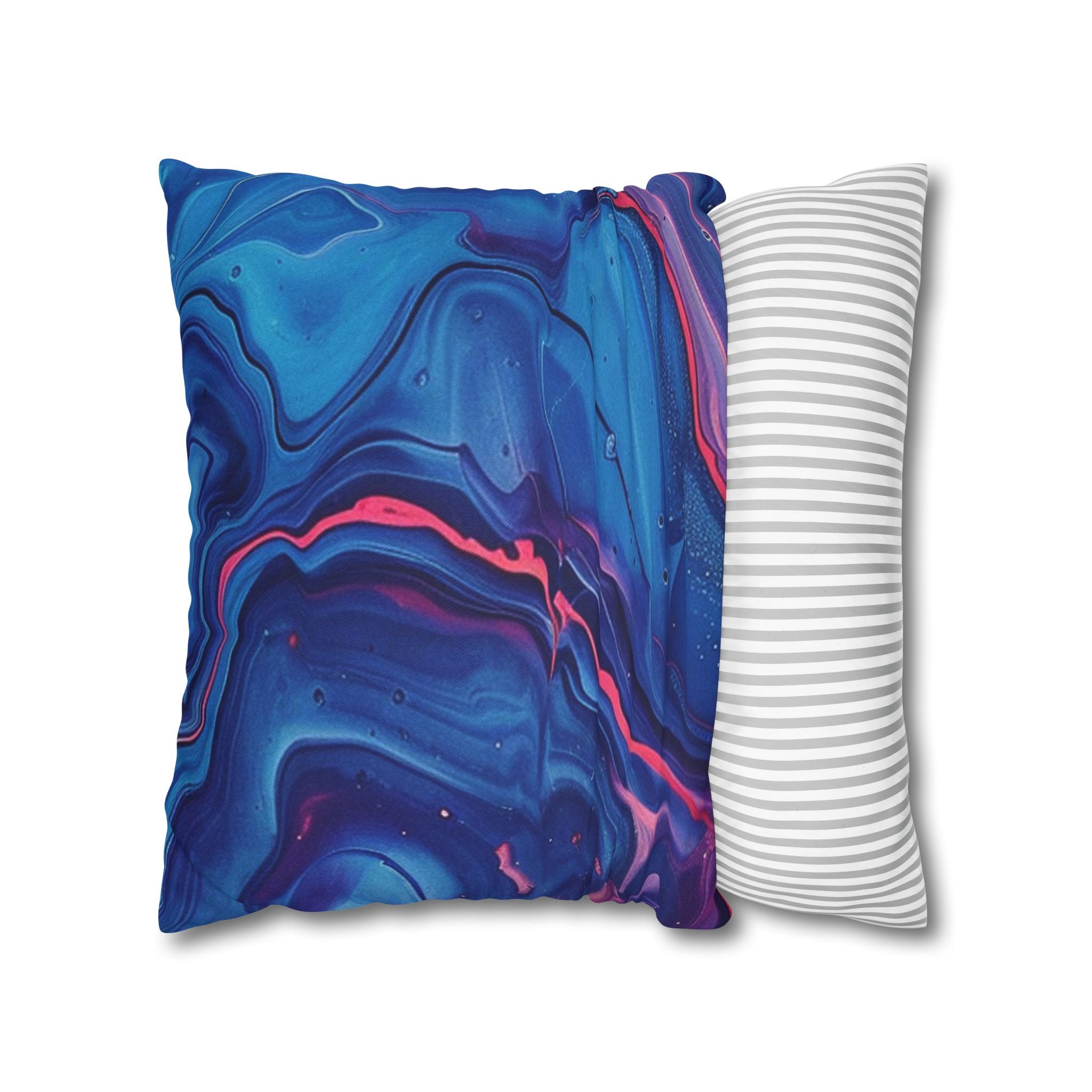 Spun Polyester Square Pillowcase, Artsulli - Art is Long, Life is Short, Home Decor, , , , , , , 