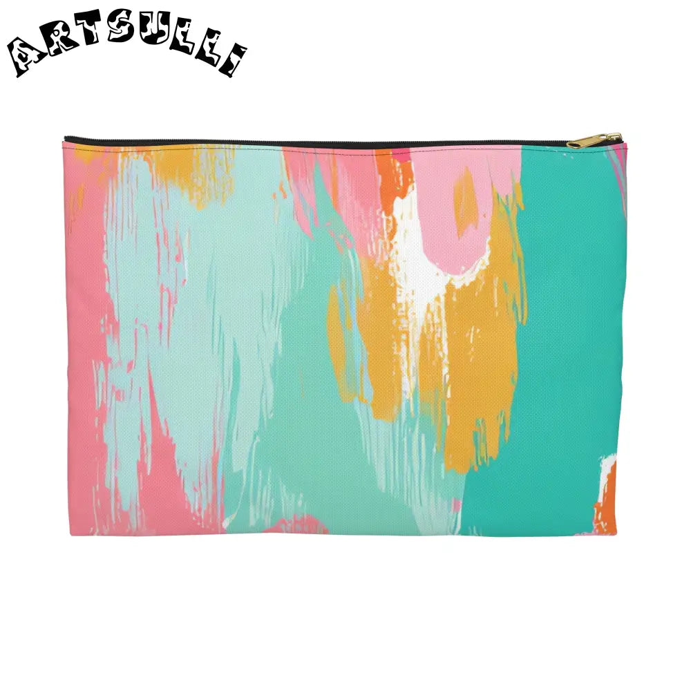 JAKKOUTTHEBXX Preppy Pixel Bloom Accessory Pouch JAKKOUTTHEBXX