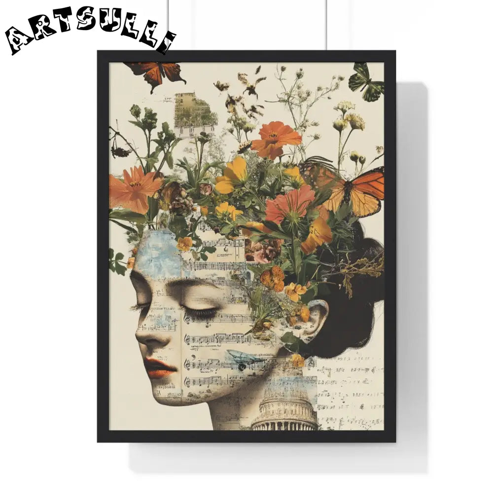 JAKKOUTTHEBXX Ethereal Muse Framed Art Printed Poster 2025