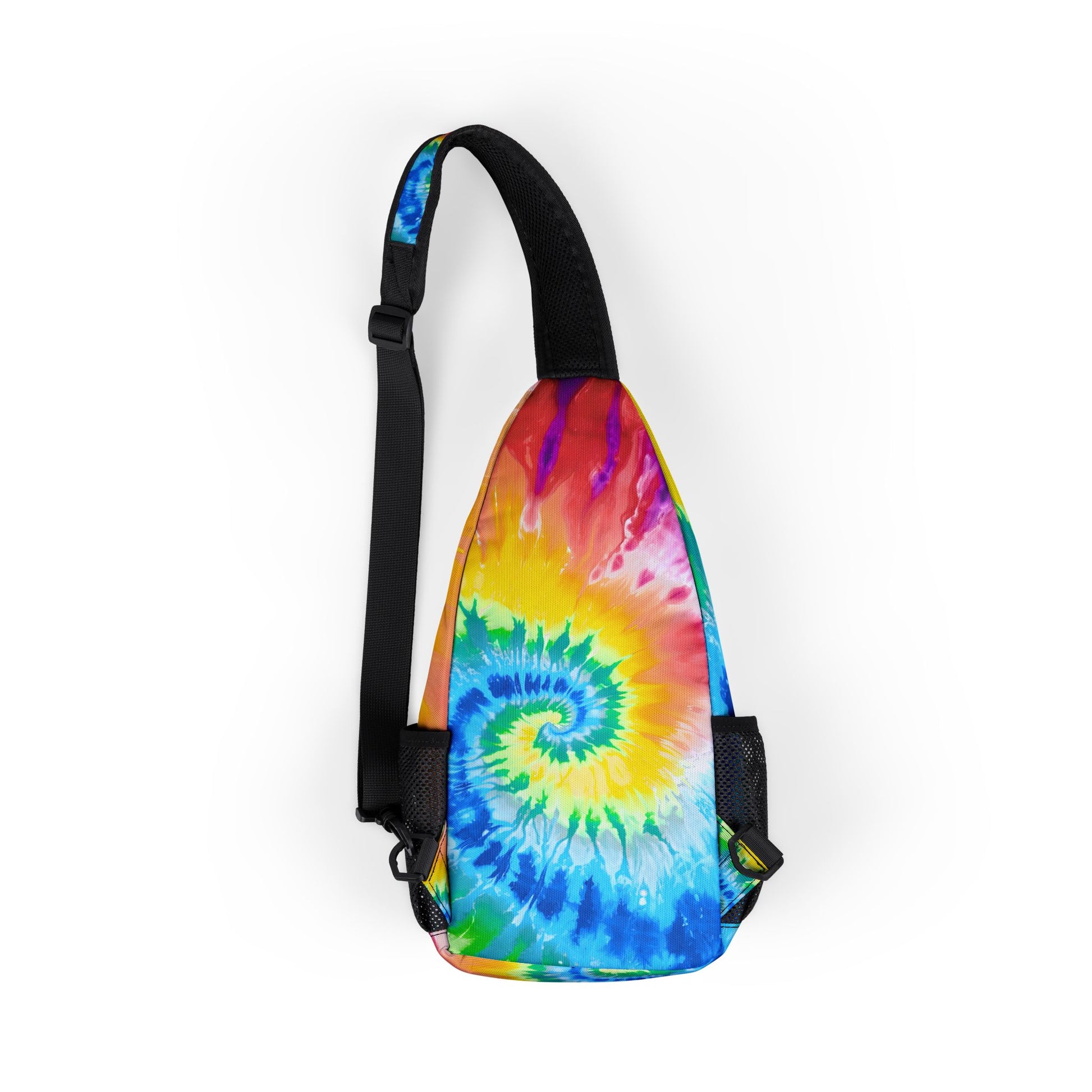 Tie Dye Chest Bag (AOP), Artsulli - Art is Long, Life is Short, Bags, , , , , , , 