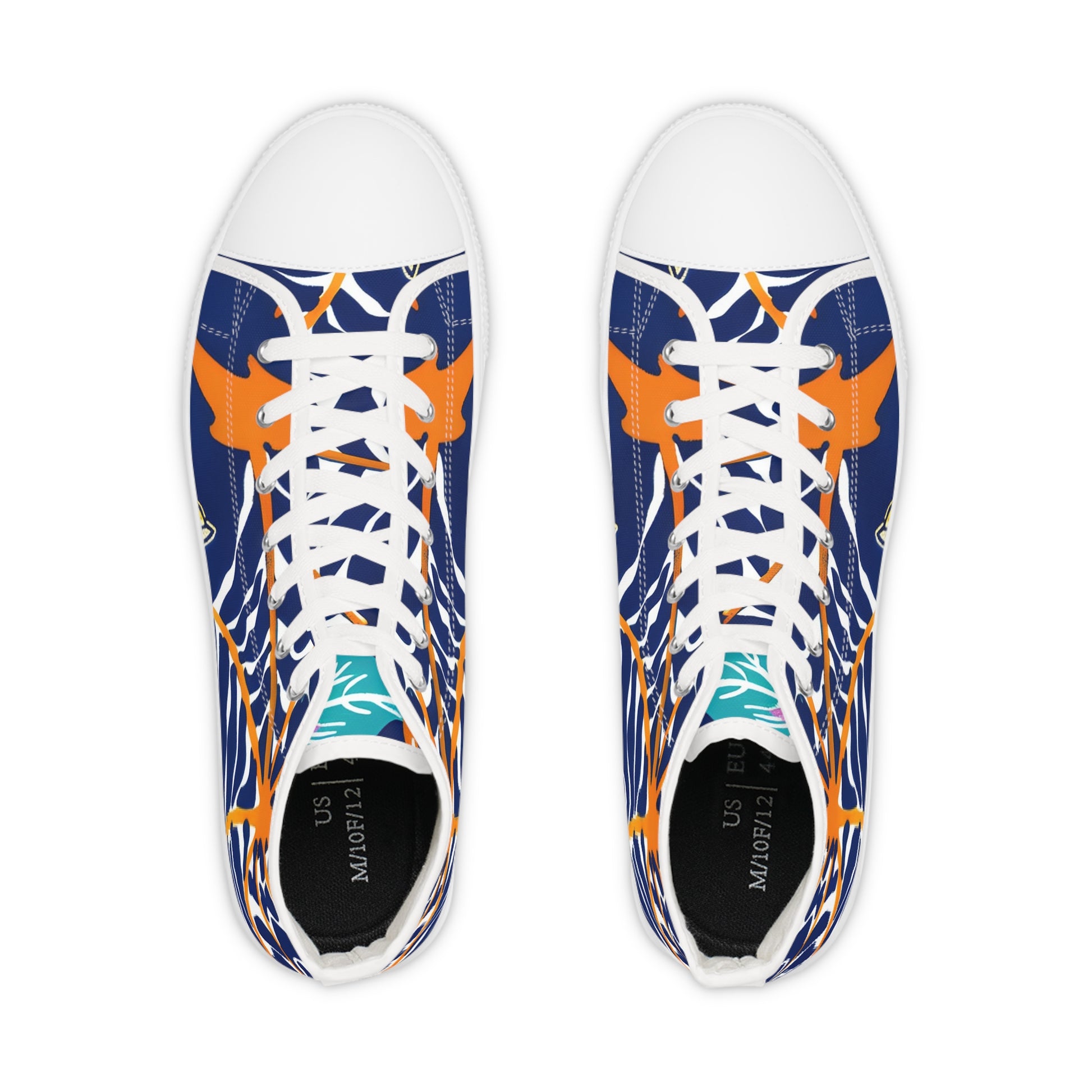 Men's High Top Sneakers, Artsulli - Art is Long, Life is Short, Shoes, , , , , , , 